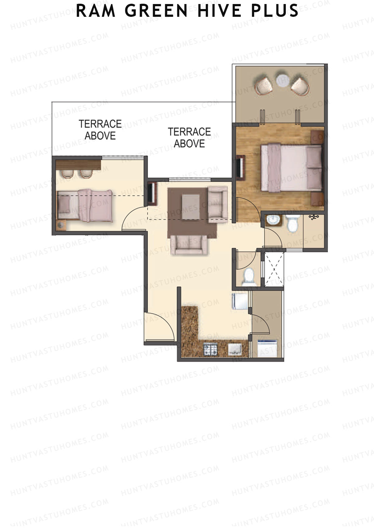 Ram Green Hive Plus Tower A13 Unit 2 Floor Plan