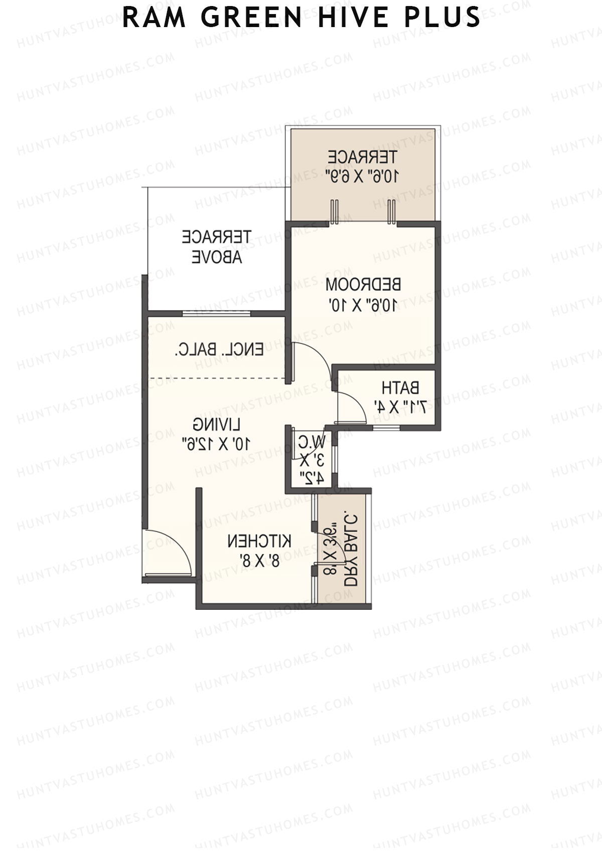 Ram Green Hive Plus Tower A13 Unit 4 Floor Plan
