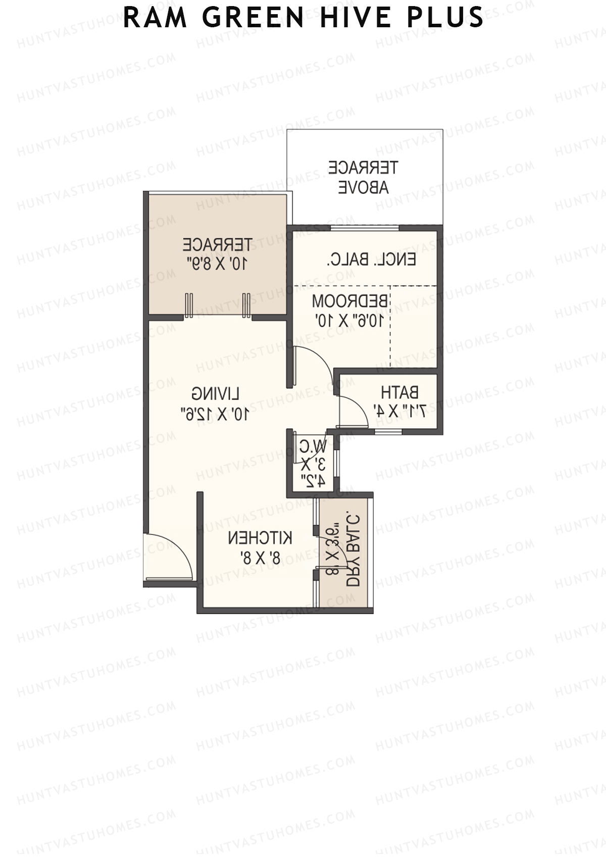 Ram Green Hive Plus Tower A13 Unit 4 Floor Plan