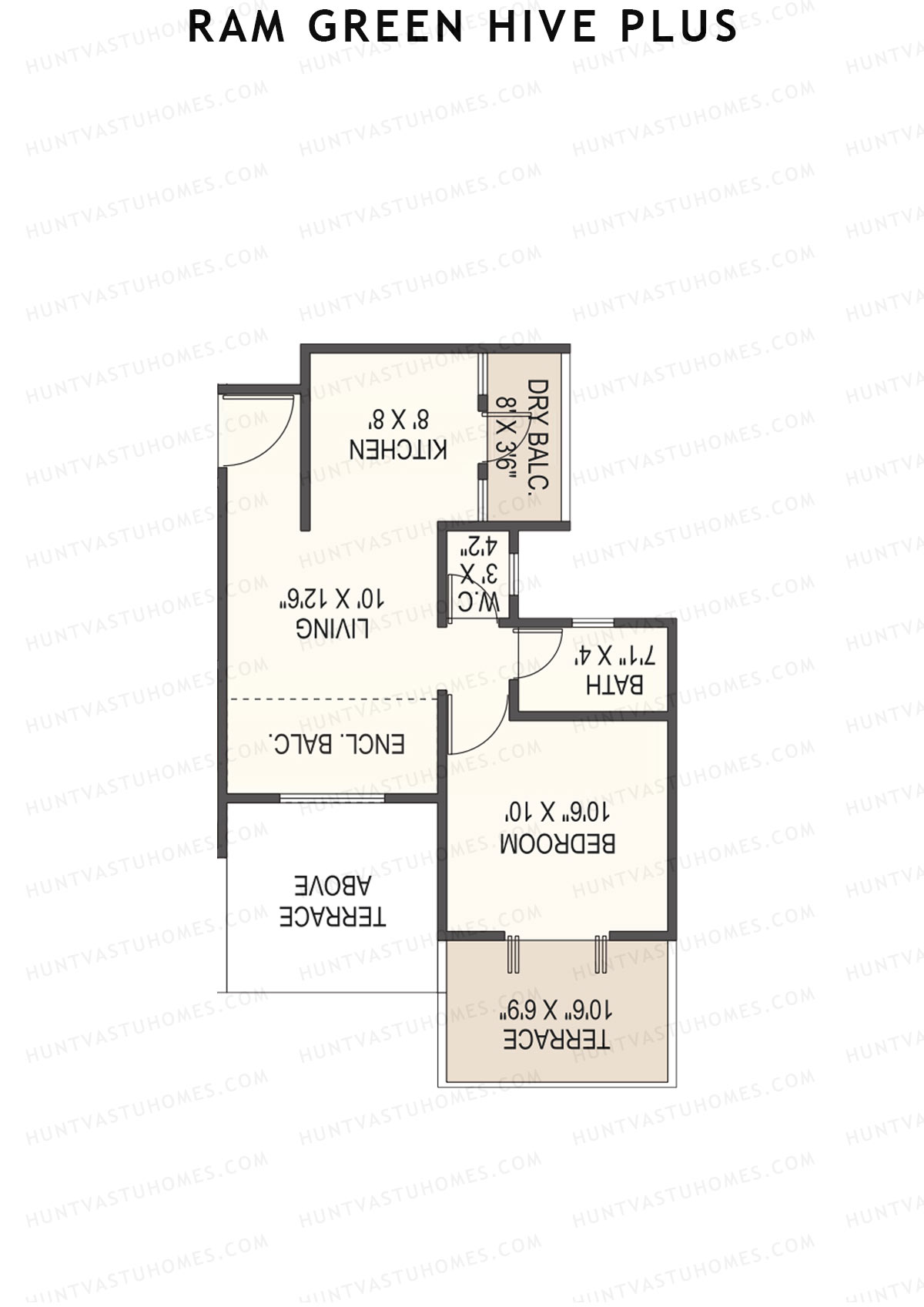 Ram Green Hive Plus Tower A13 Unit 7 Floor Plan