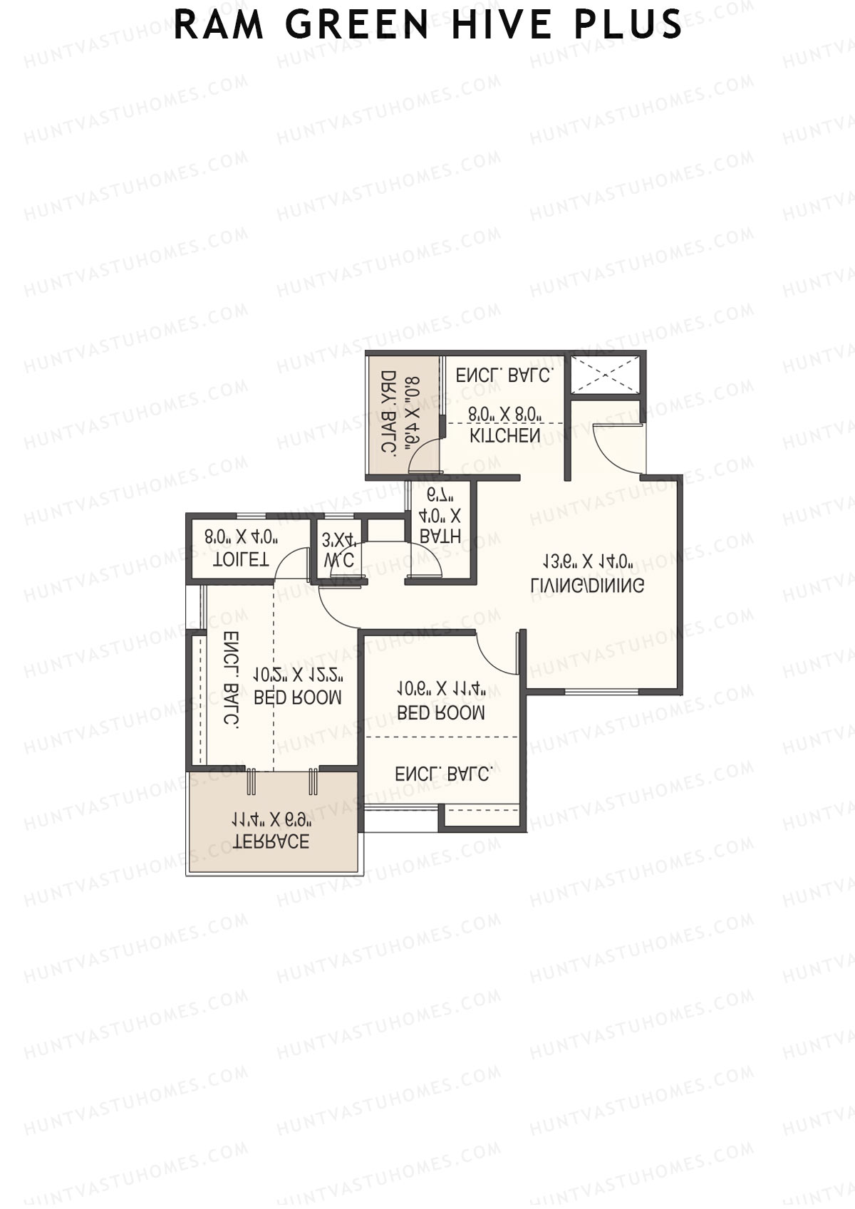Ram Green Hive Plus Tower A1 Unit 4 Floor Plan