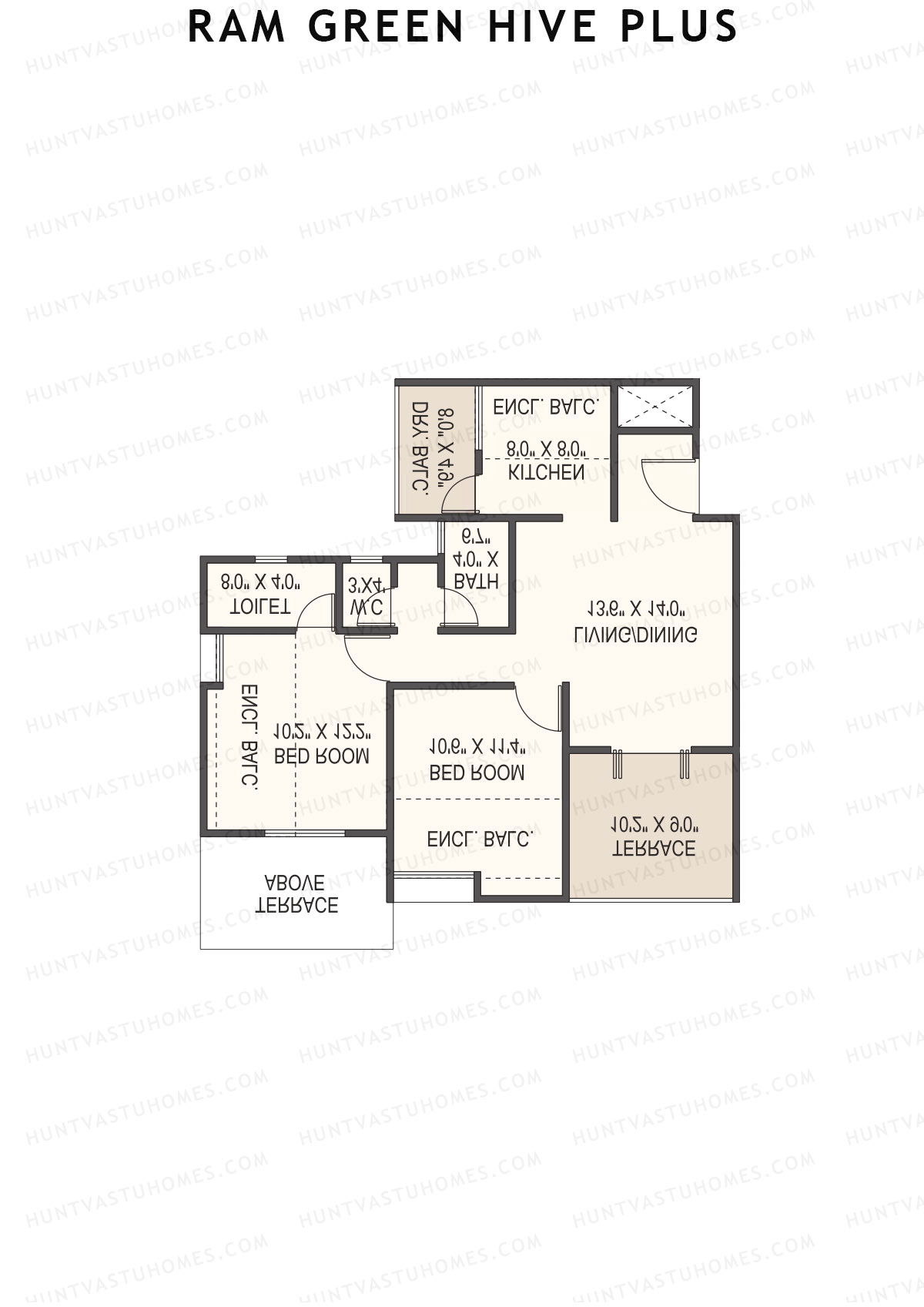 Ram Green Hive Plus Tower A1 Unit 4 Floor Plan