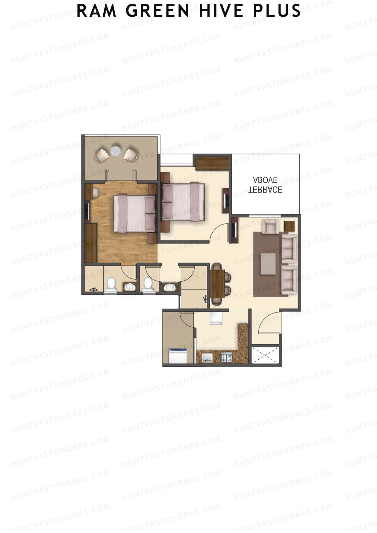 Ram Green Hive Plus Tower A1 Unit 7 Floor Plan