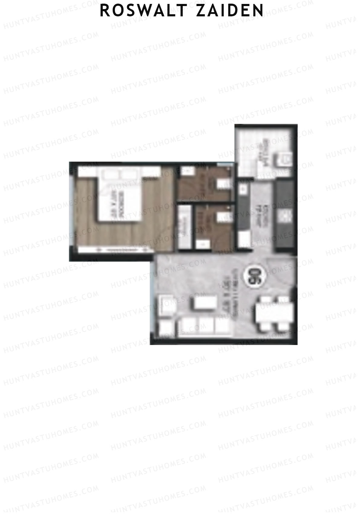Roswalt Zaiden Wing C Unit 6 Floor Plan