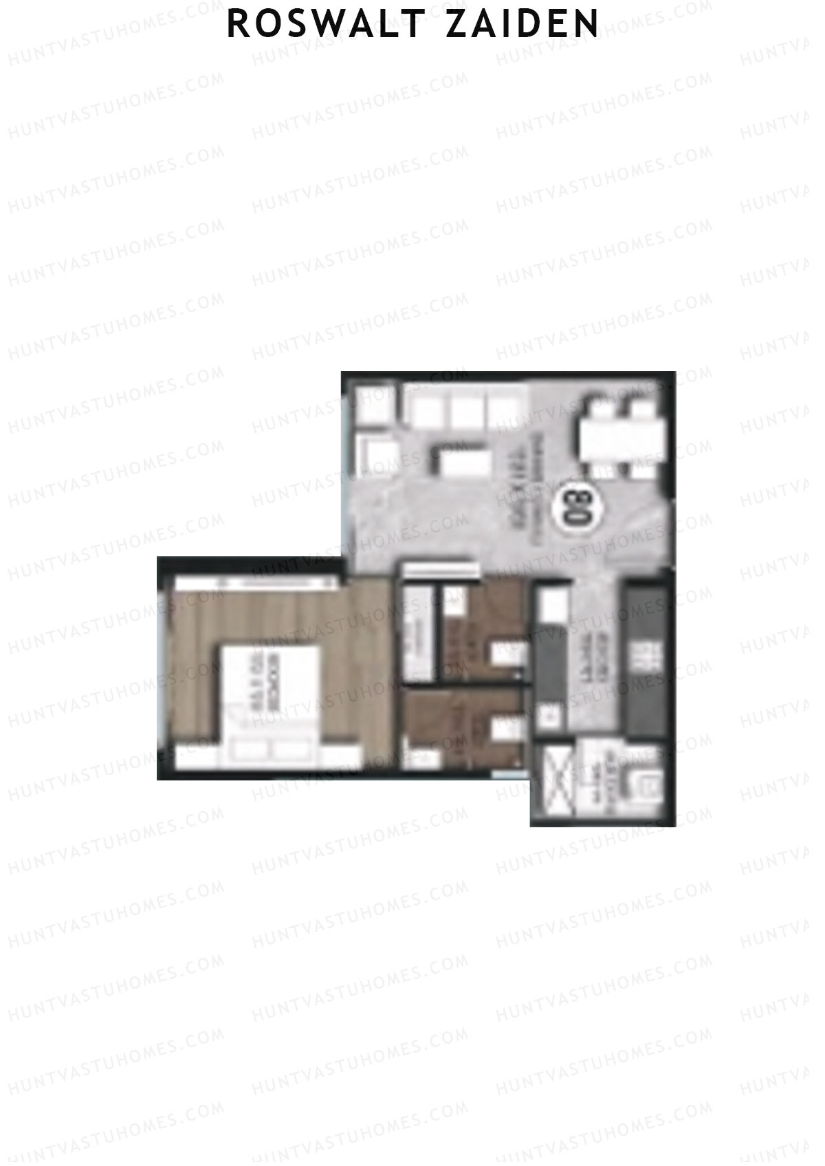 Roswalt Zaiden Wing C Unit 7 Floor Plan