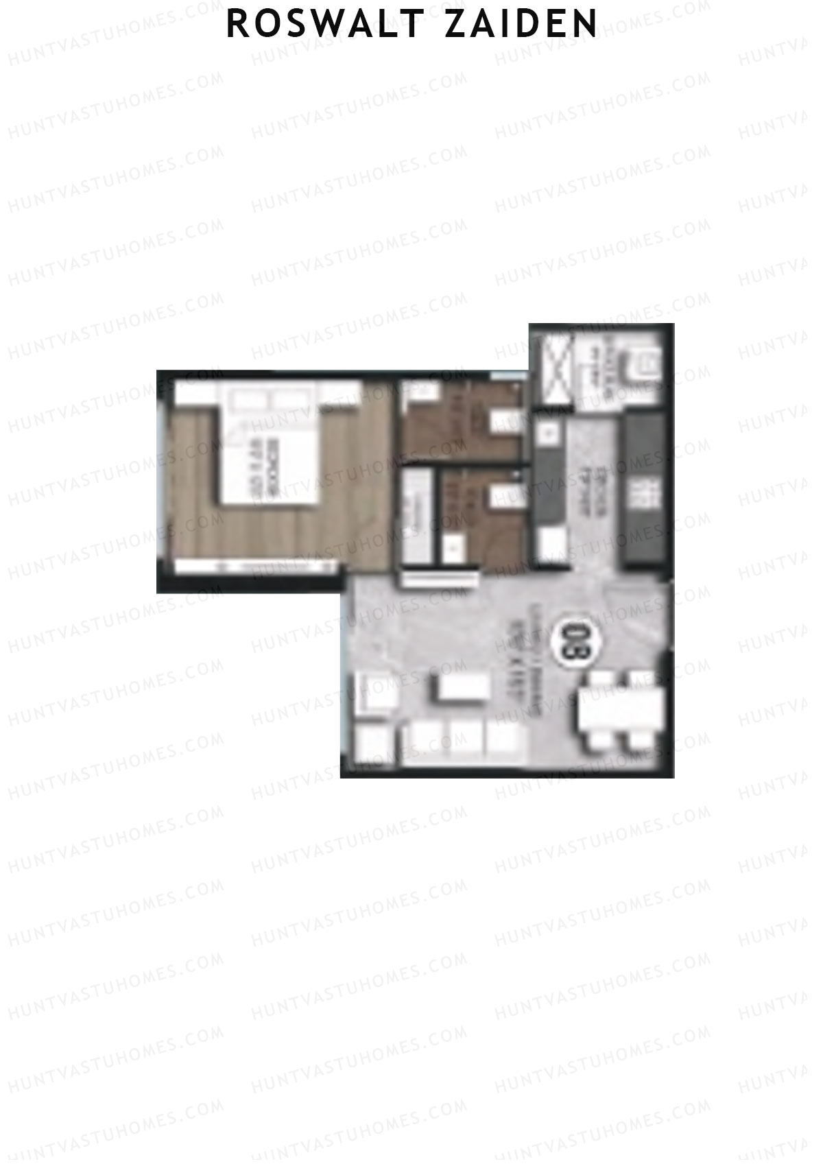 Roswalt Zaiden Wing C Unit 8 Floor Plan
