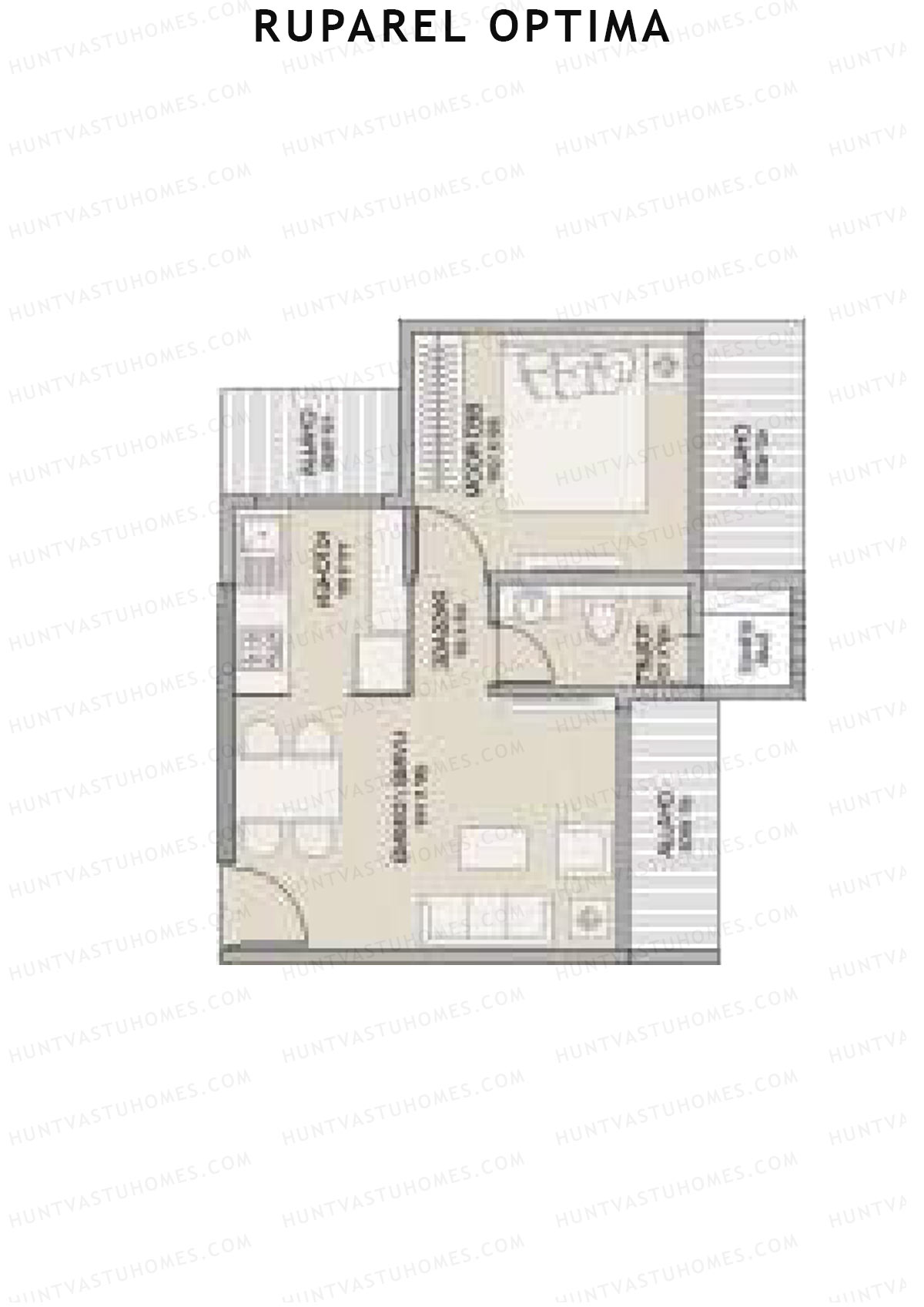 Ruparel Optima 1 Wing A Unit 5 Floor Plan