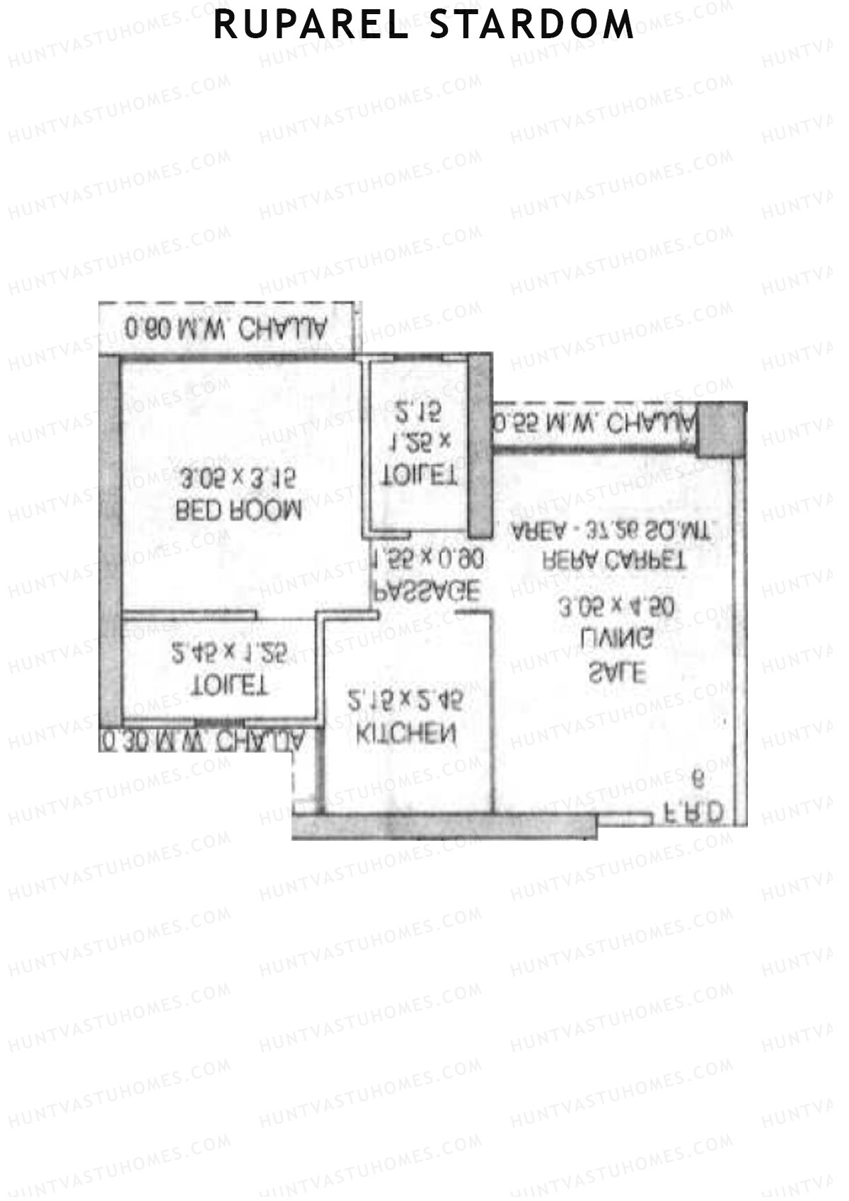 Ruparel Stardom Wing A Unit 7 Floor Plan