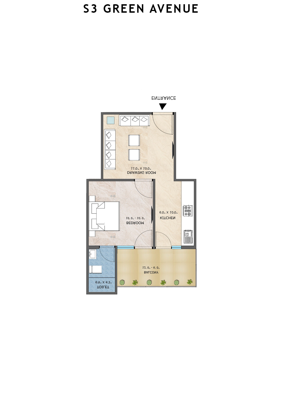 S3 Green Avenue Tower 14 Unit 7 Floor Plan