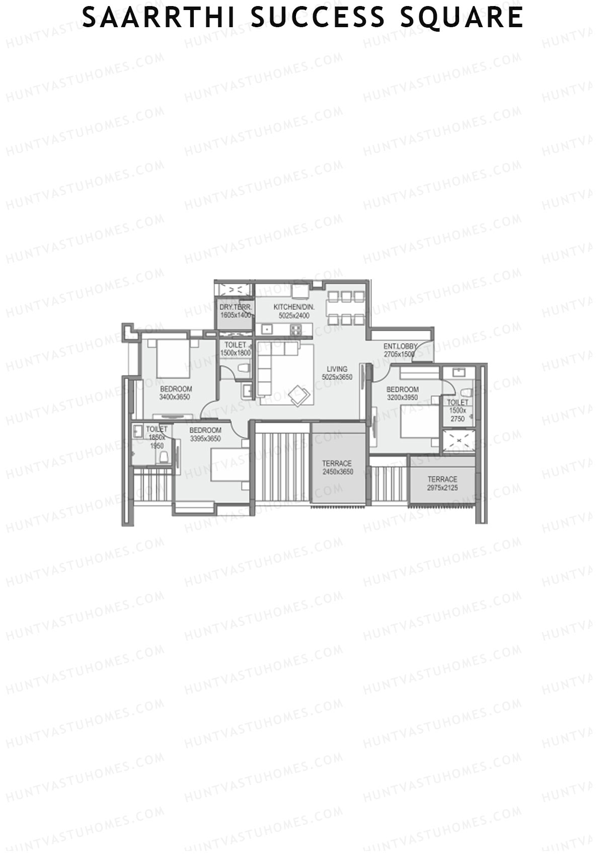 Saarrthi Success Square Tower A Unit 8 Floor Plan