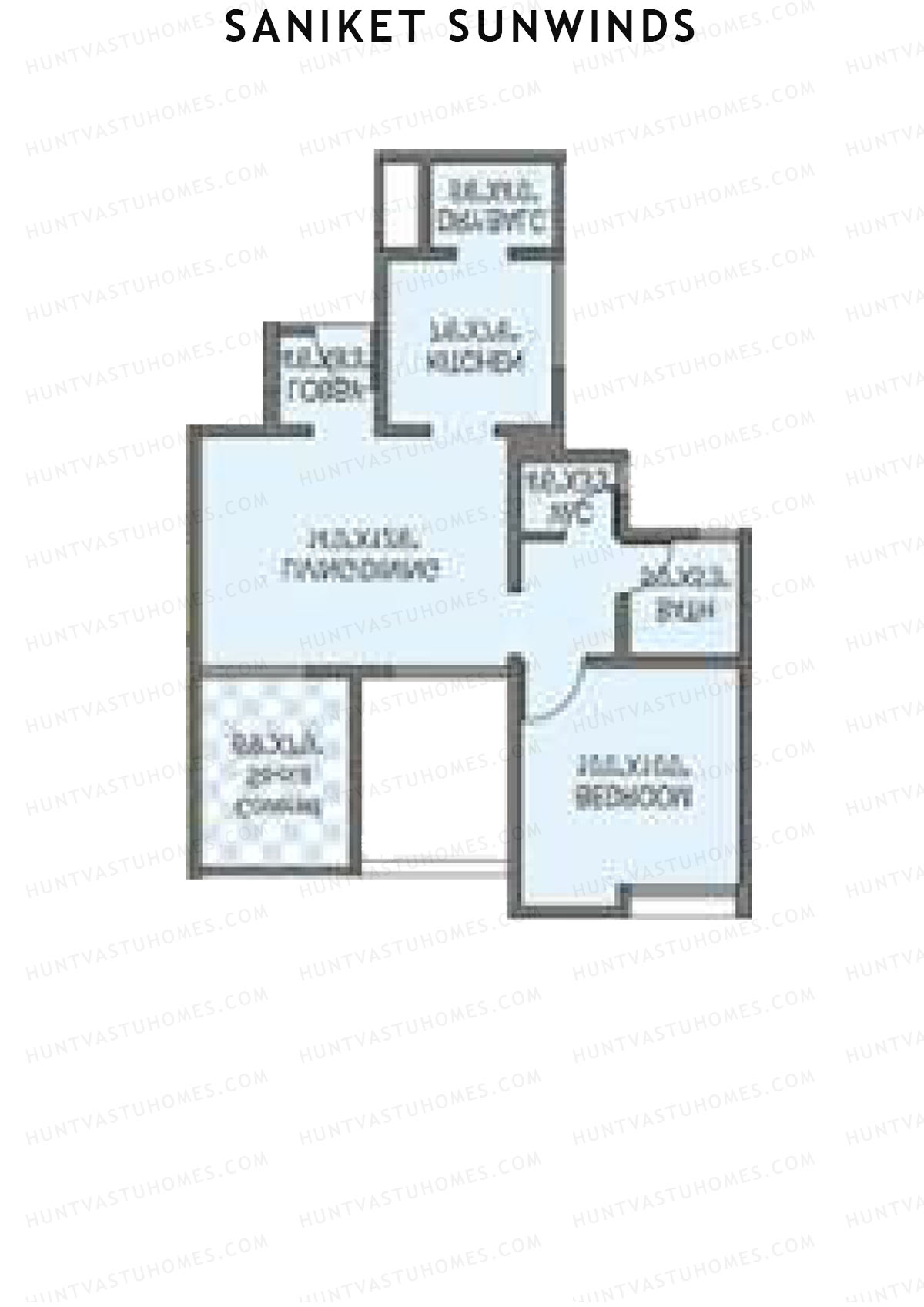 Saniket Sunwinds Wing A Unit 1 Floor Plan