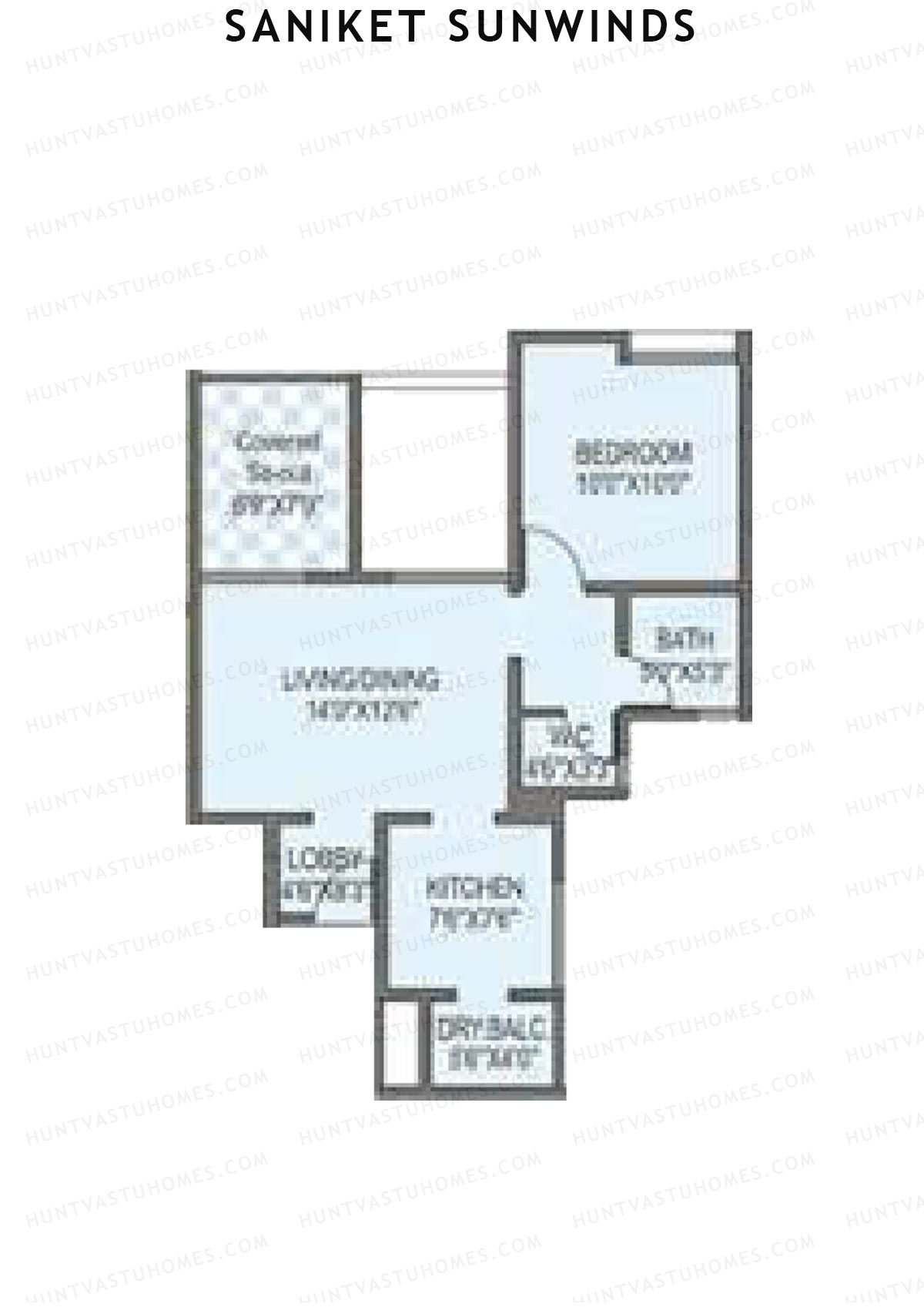 Saniket Sunwinds Wing A Unit 4 Floor Plan