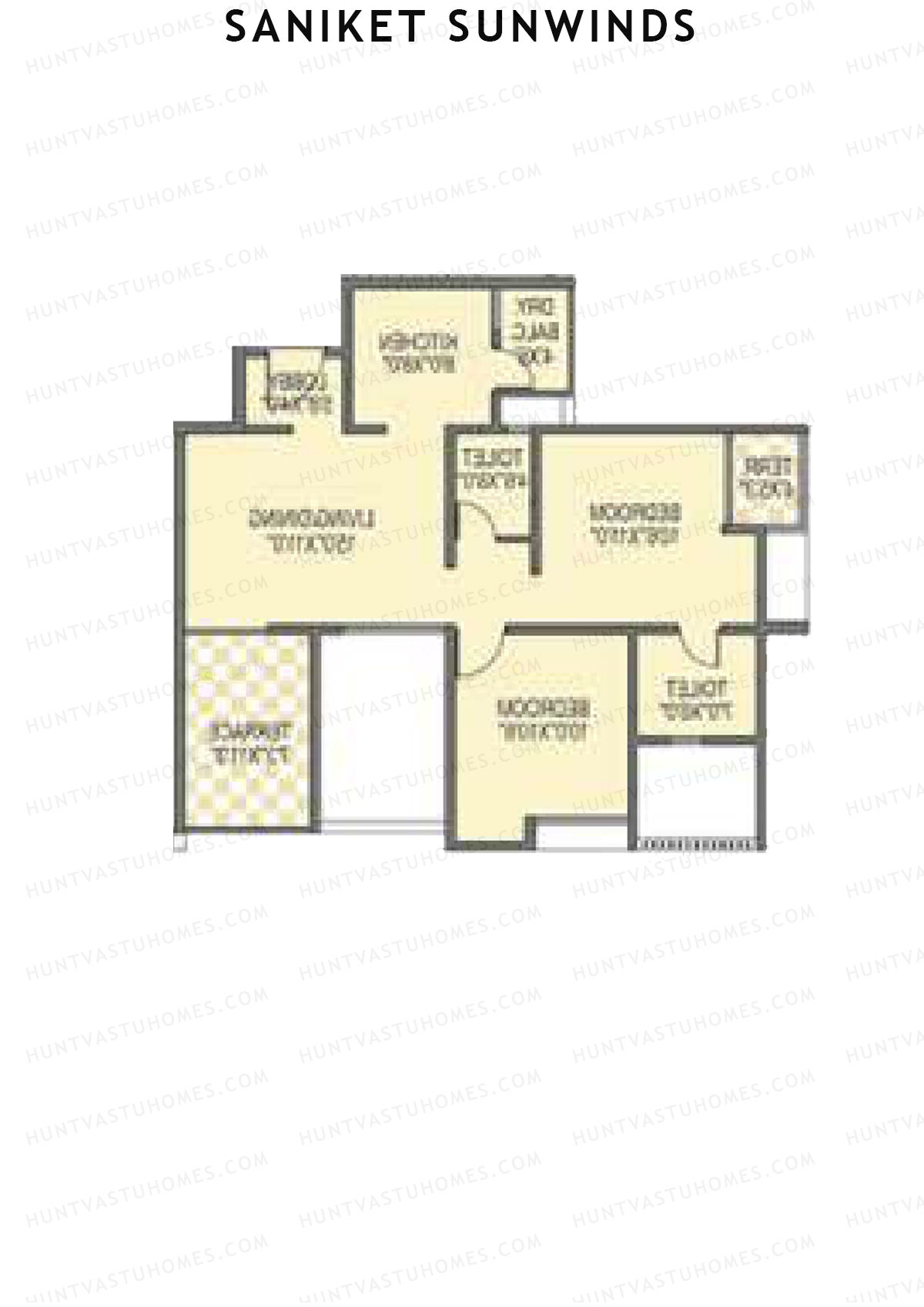 Saniket Sunwinds Wing A Unit 7 Floor Plan