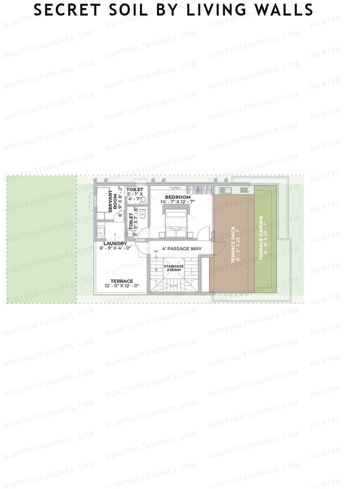 Secret Soil By Living Walls Villa H4-H6 Unit H4 (Villa) Floor Plan