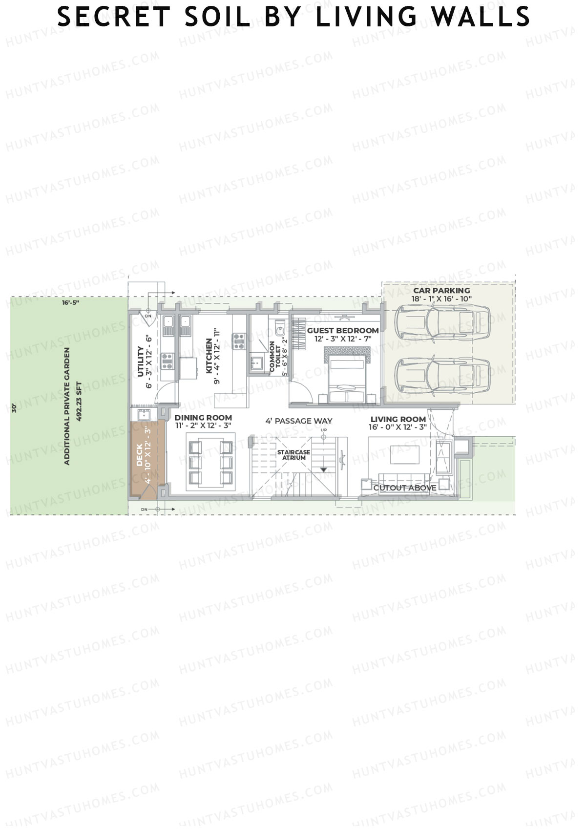 Secret Soil By Living Walls Villa H4-H6 Unit H4 (Villa) Floor Plan