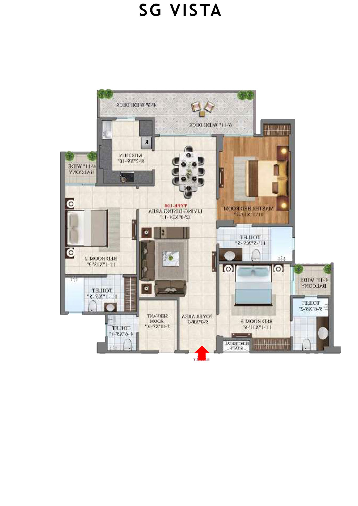 SG Vista Block B Unit 7 Floor Plan