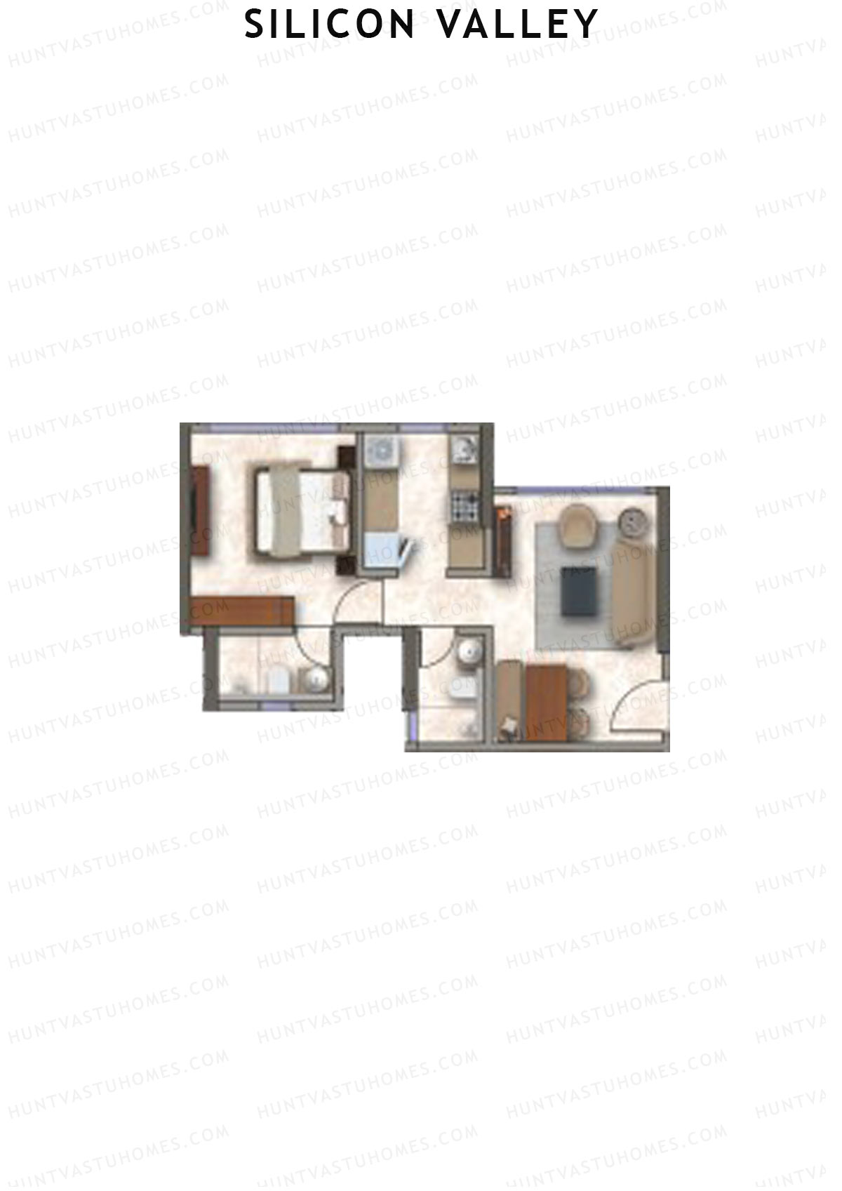 Silicon Valley Tower B Unit 4 Floor Plan