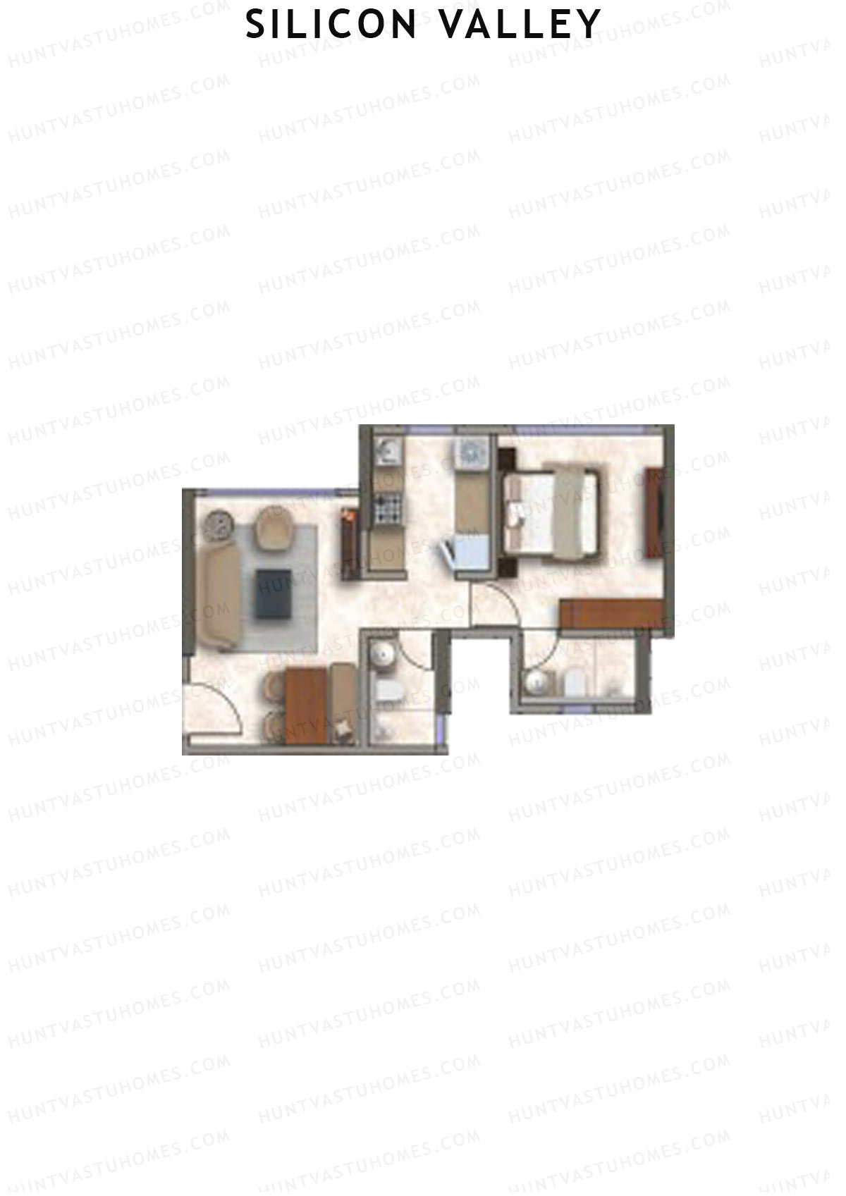 Silicon Valley Tower B Unit 7 Floor Plan