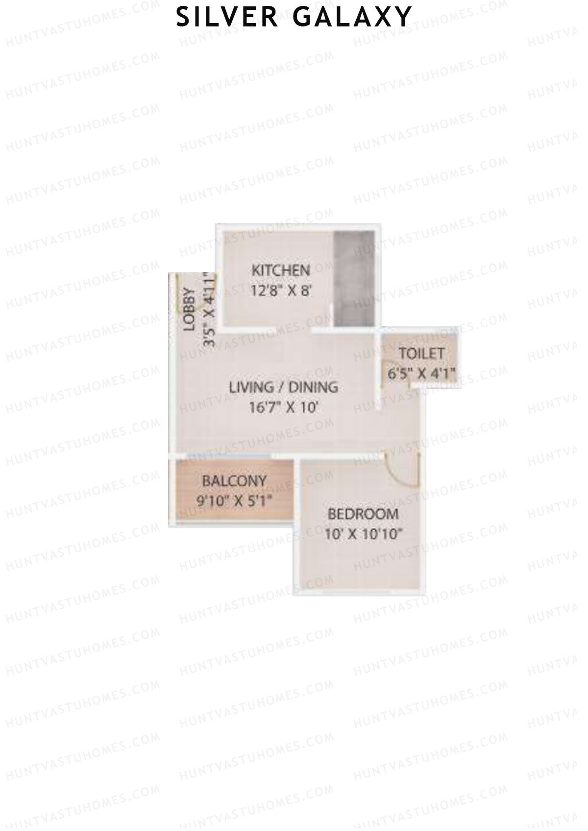 Silver Galaxy Tower C Unit 7 Floor Plan