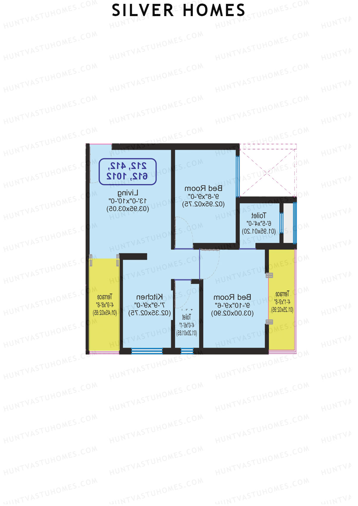 Silver Homes Tower A Unit 7 Floor Plan