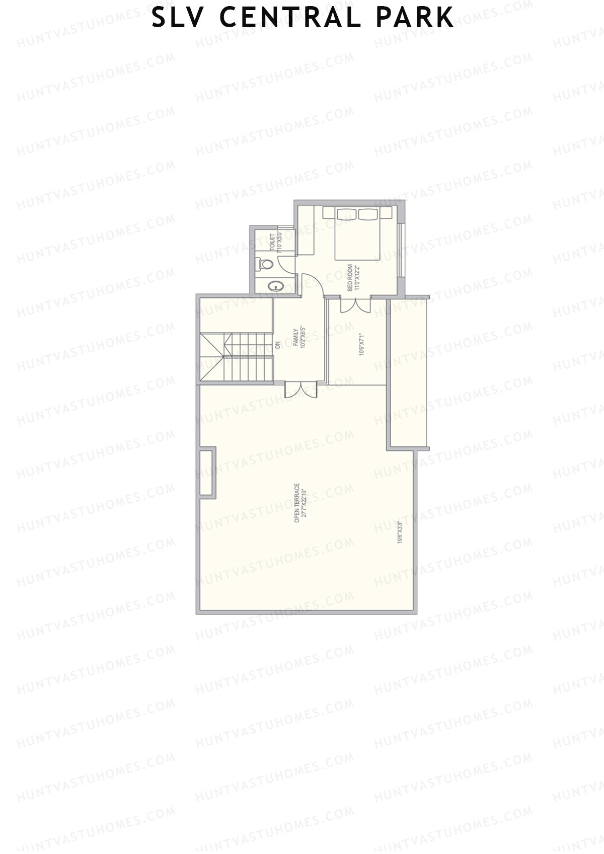 SLV Central Park Block A Unit 11 (Duplex ) Floor Plan