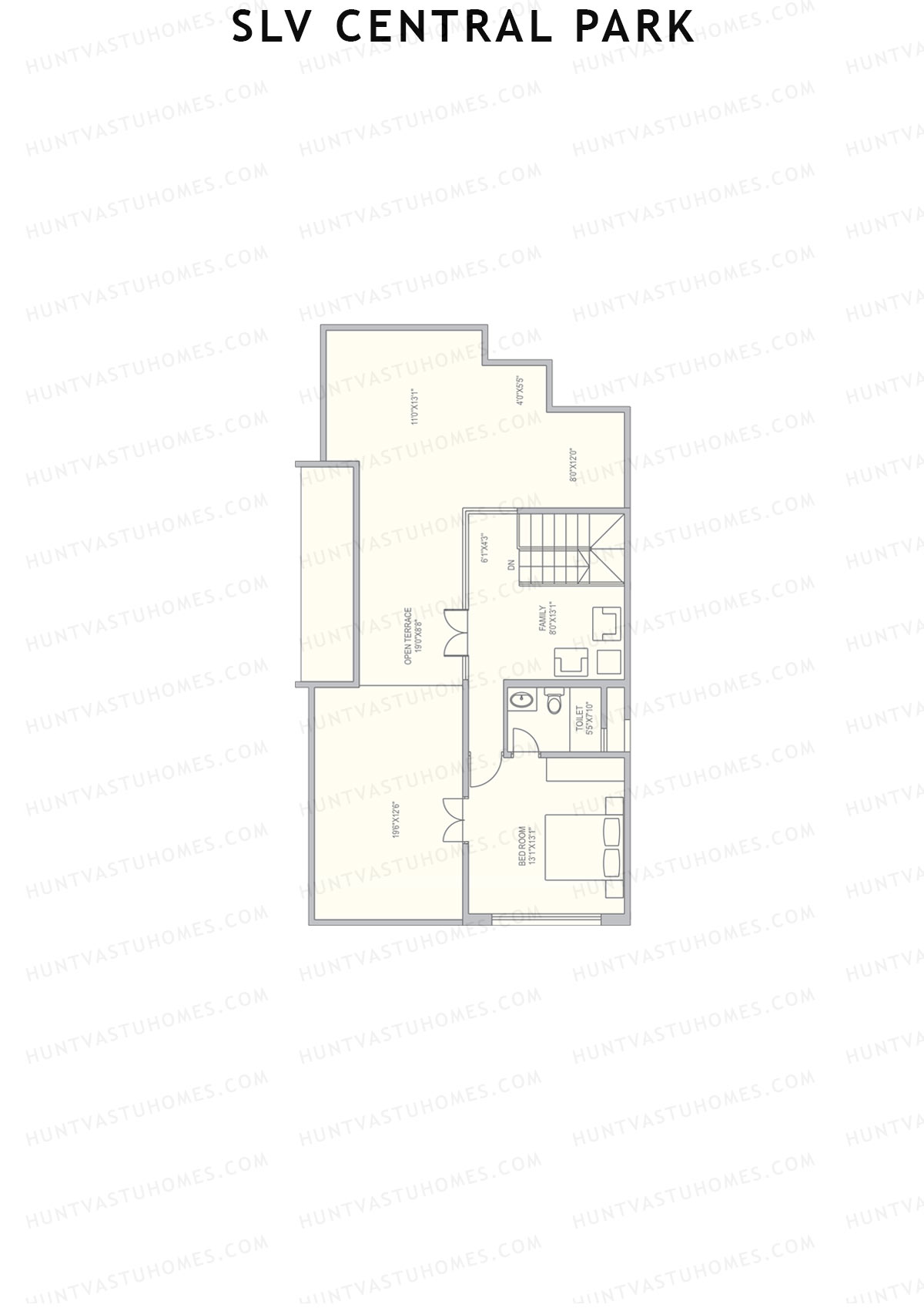 SLV Central Park Block A Unit 12 (Duplex ) Floor Plan