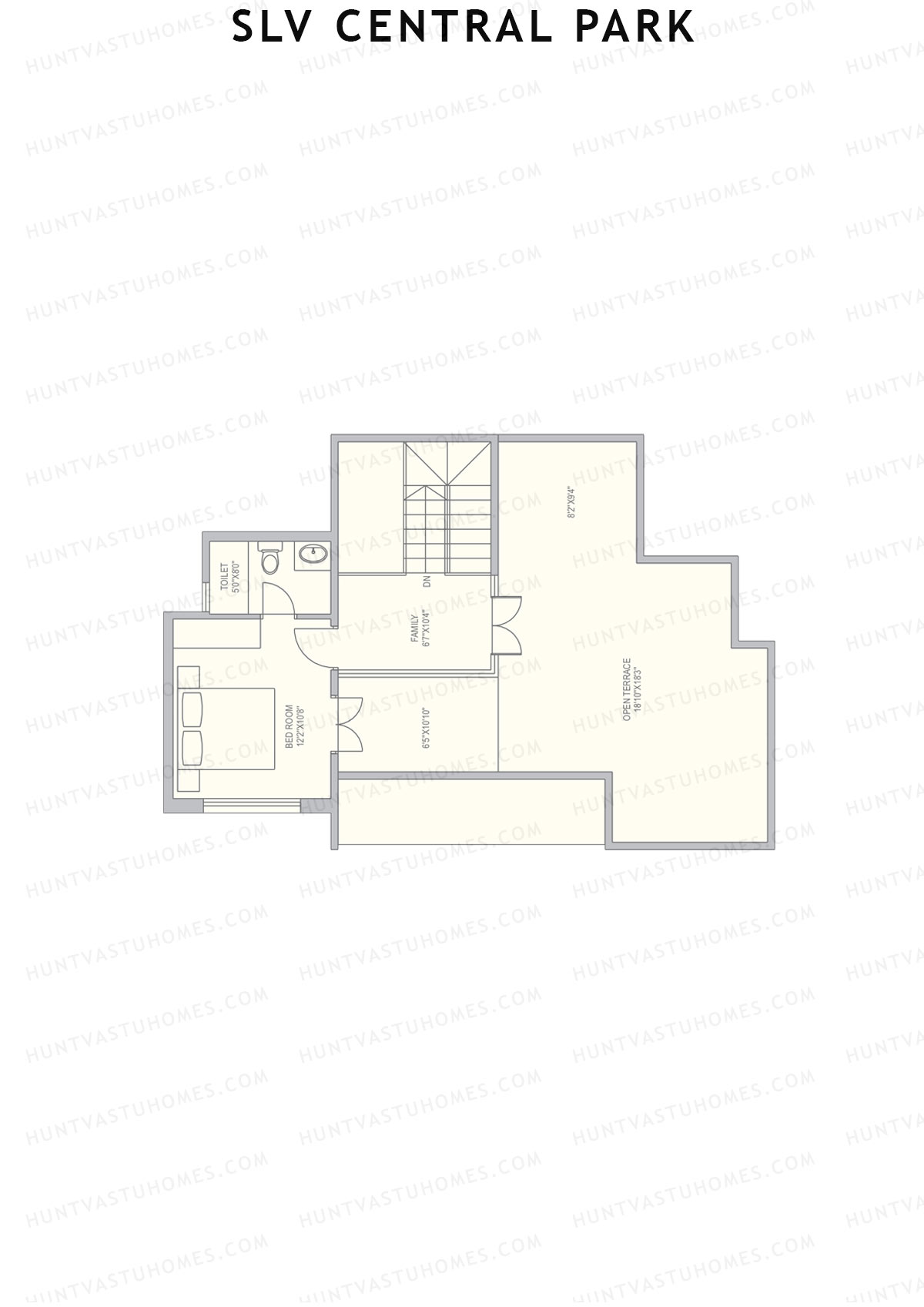 SLV Central Park Block A Unit 18 (Duplex ) Floor Plan