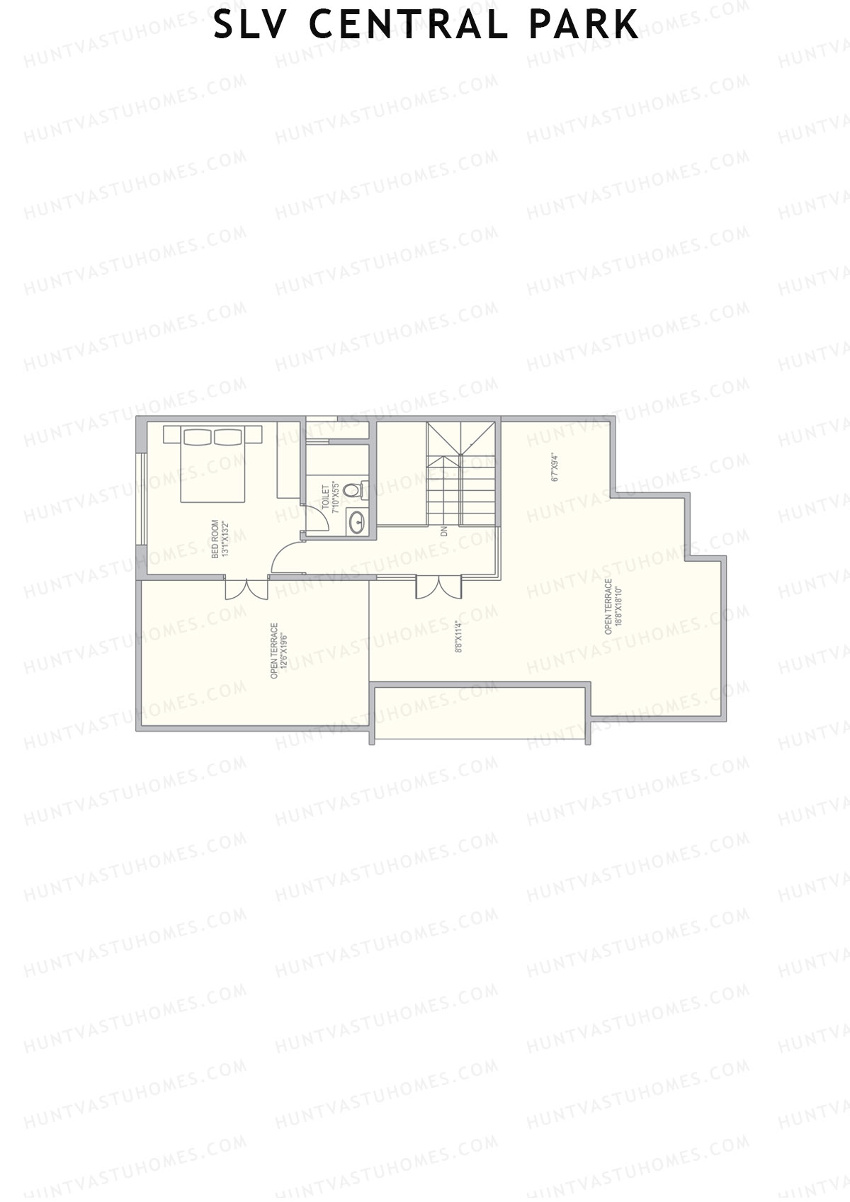 SLV Central Park Block A Unit 19 (Duplex ) Floor Plan