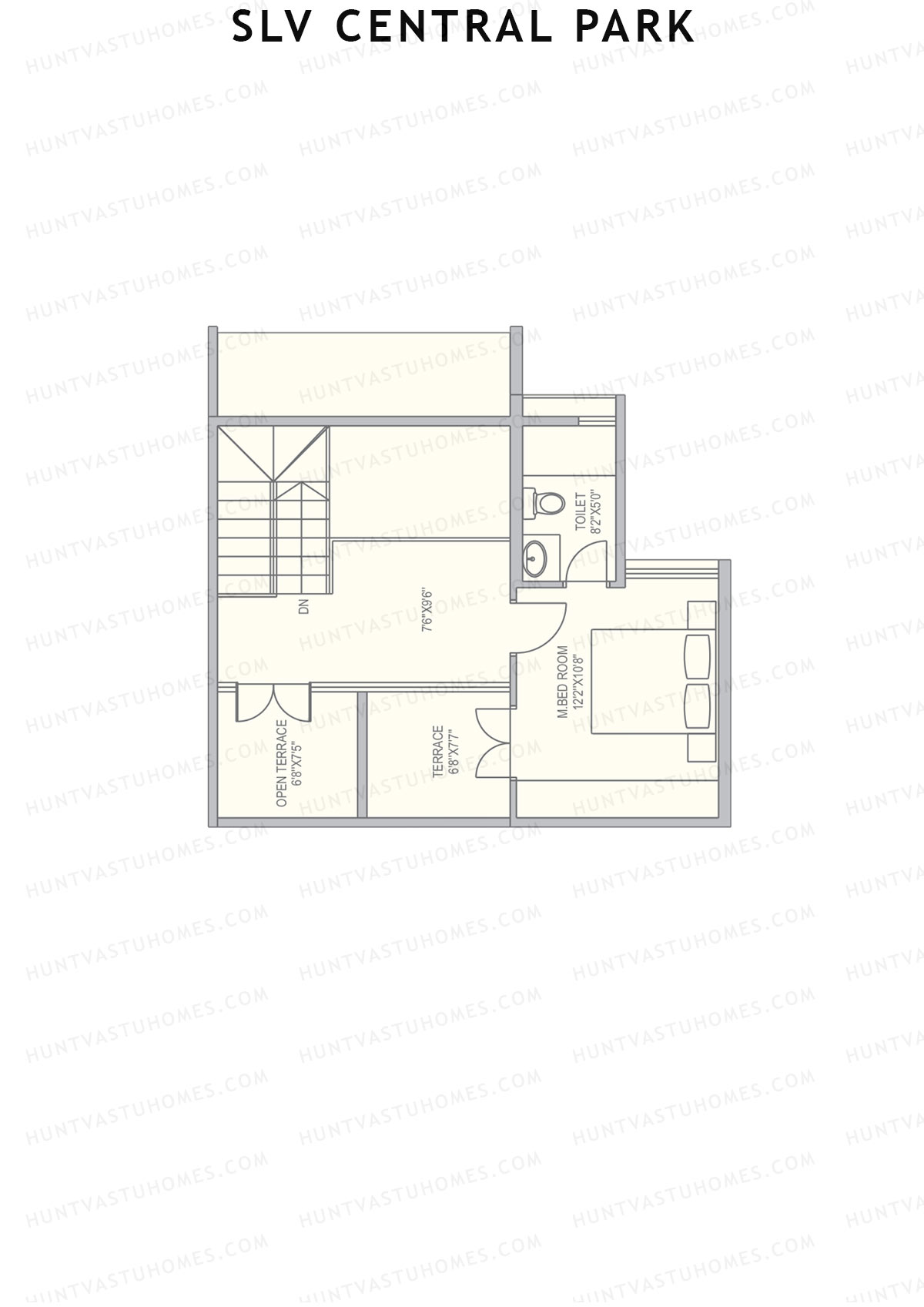 SLV Central Park Block A Unit 6 (Duplex ) Floor Plan