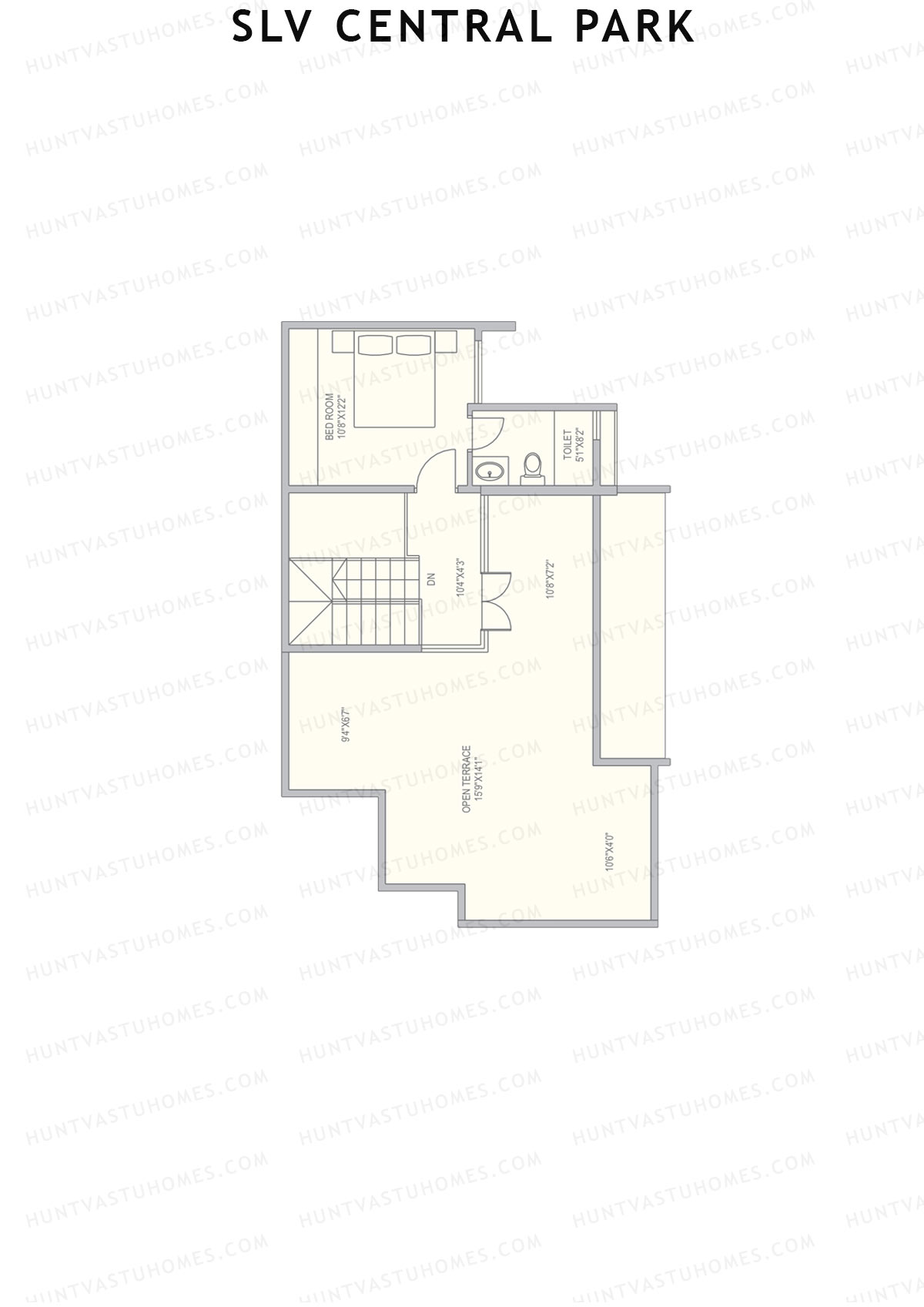 SLV Central Park Block A Unit 7 (Duplex ) Floor Plan
