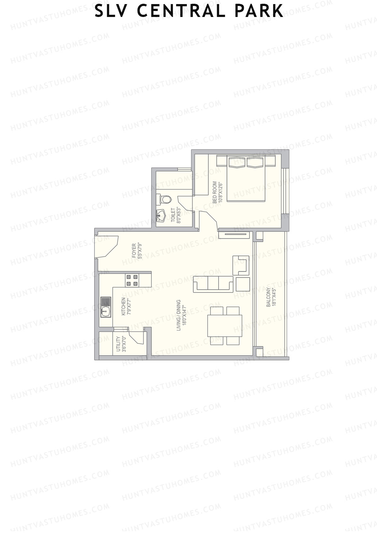 SLV Central Park Block A Unit 9 Floor Plan