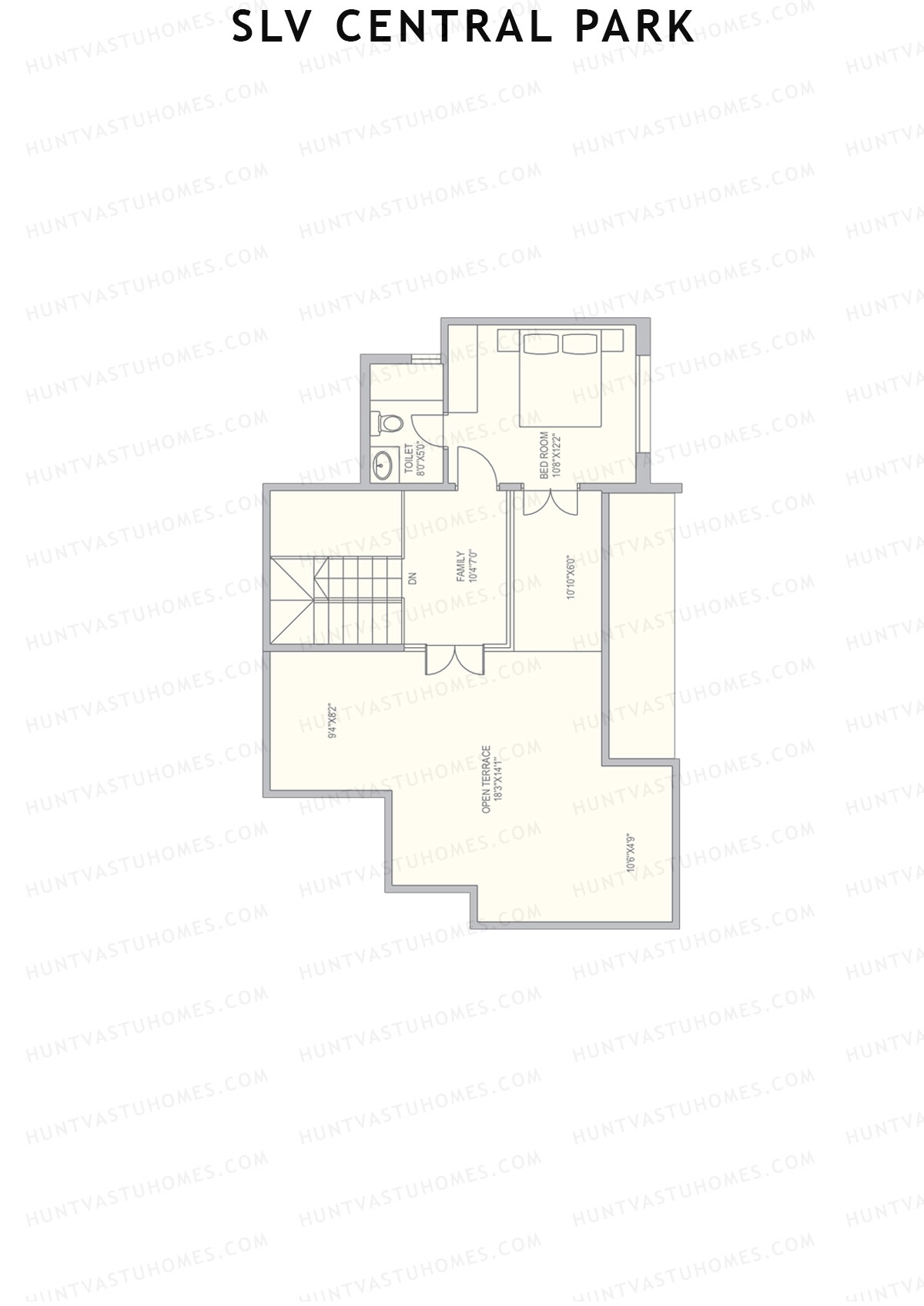 SLV Central Park Block A Unit 9 (Duplex ) Floor Plan