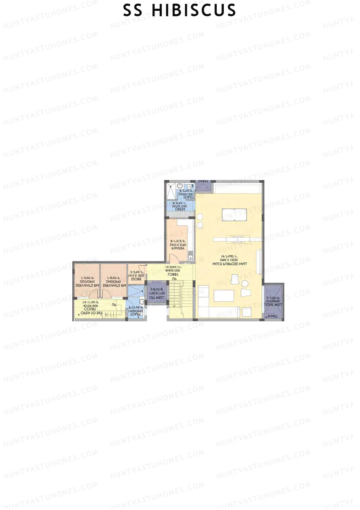 SS Hibiscus Villas 10-22 Unit 10 (Villa) Floor Plan