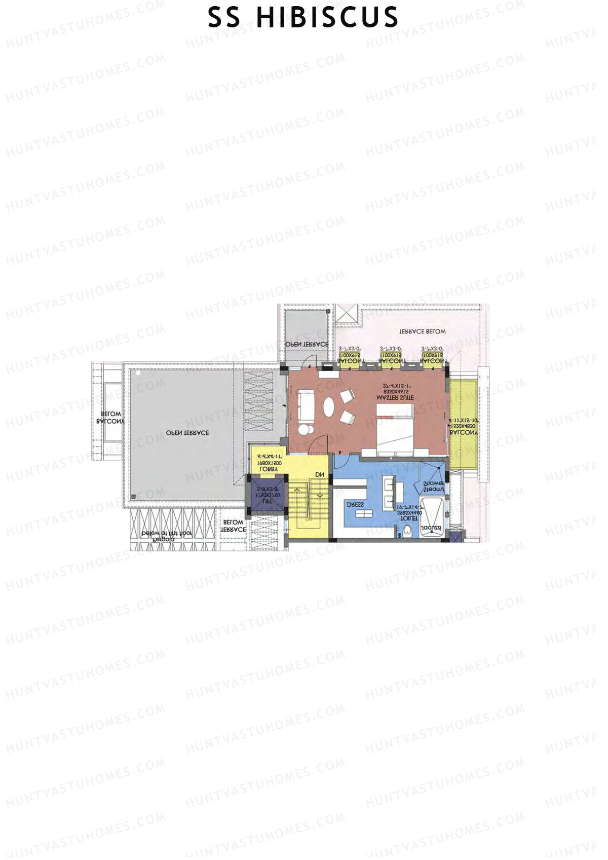 SS Hibiscus Villas 10-22 Unit 12 (Villa) Floor Plan
