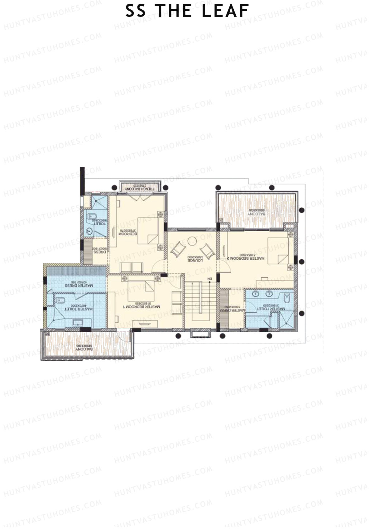 SS The Leaf Tower B3 Unit A (Duplex ) Floor Plan