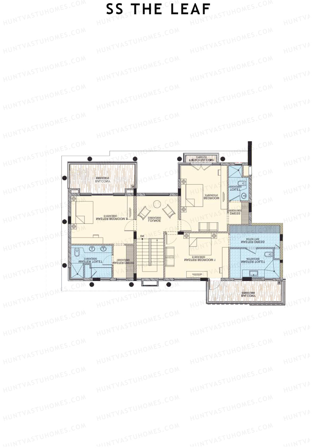 SS The Leaf Tower B3 Unit B (Duplex ) Floor Plan