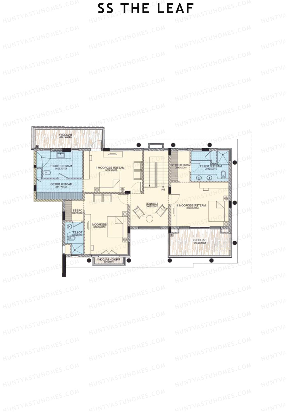 SS The Leaf Tower B5 Unit B (Duplex ) Floor Plan
