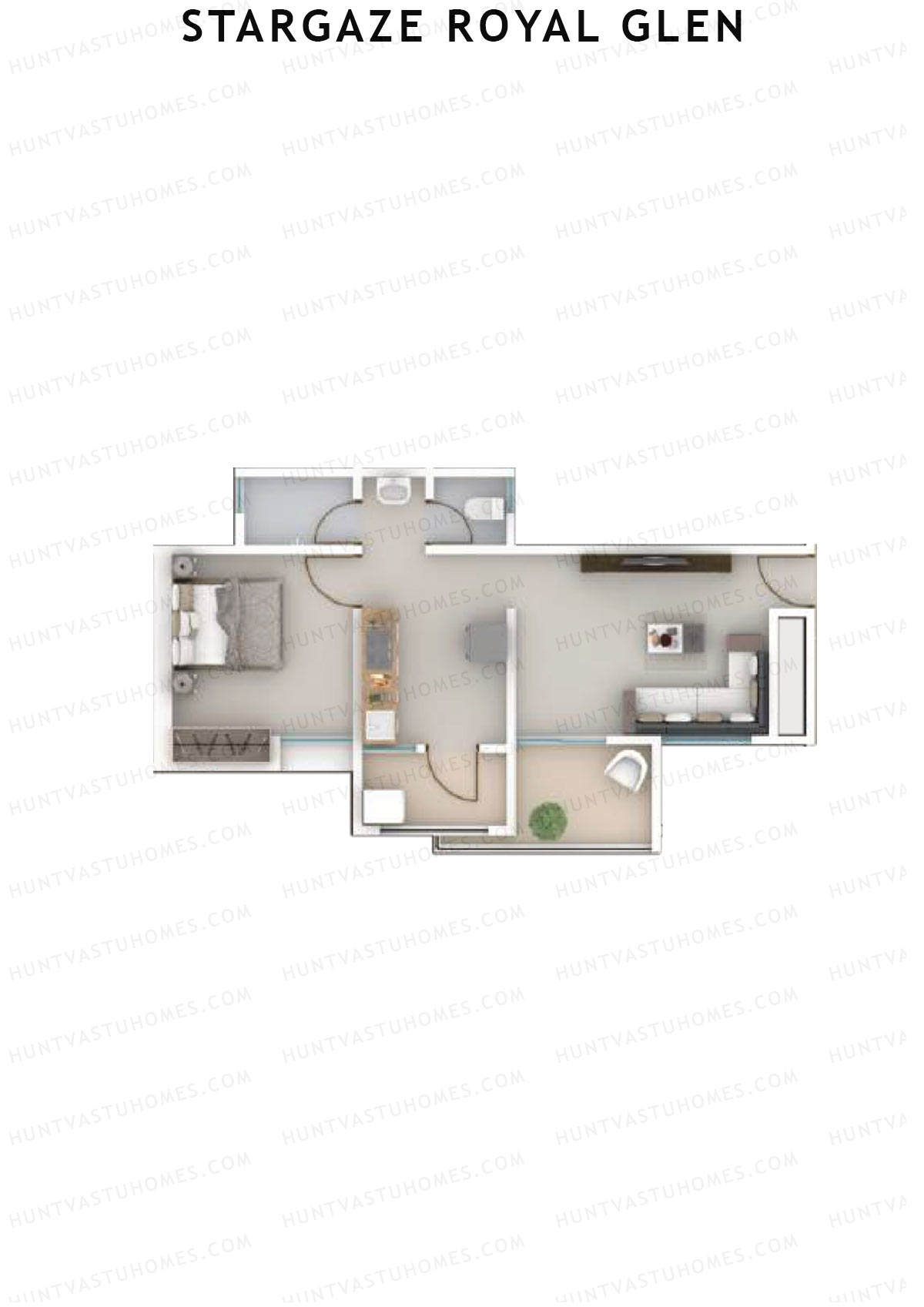Stargaze Royal Glen Wing D Unit 3 Floor Plan