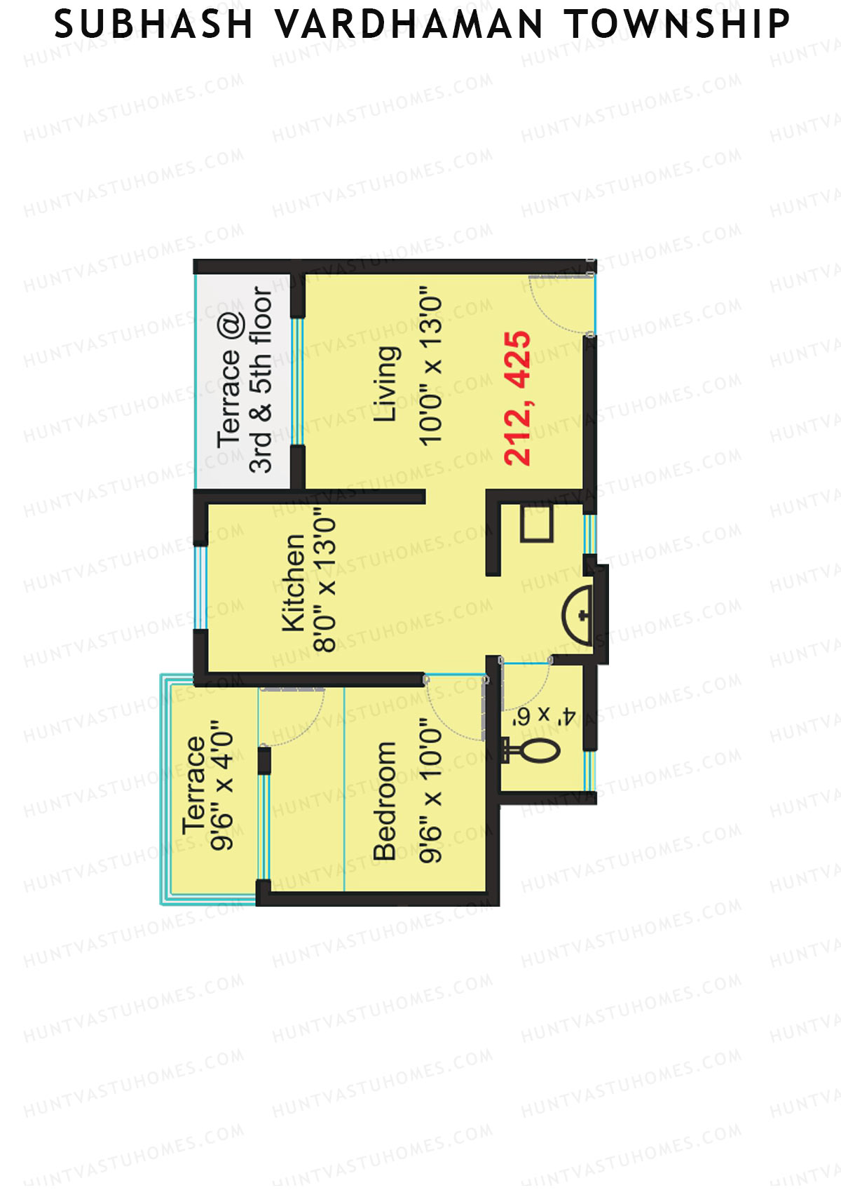 Subhash Vardhaman Township Block I Unit 24 Floor Plan