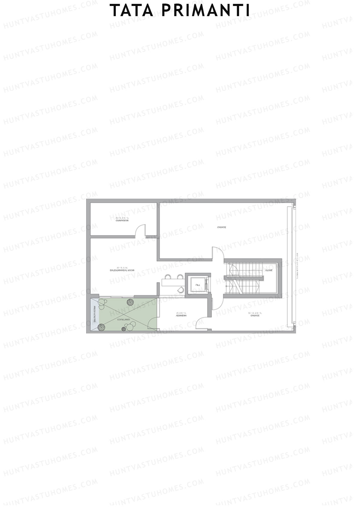 Tata Primanti Villa A 9-11 Unit 10 (Villa) Floor Plan