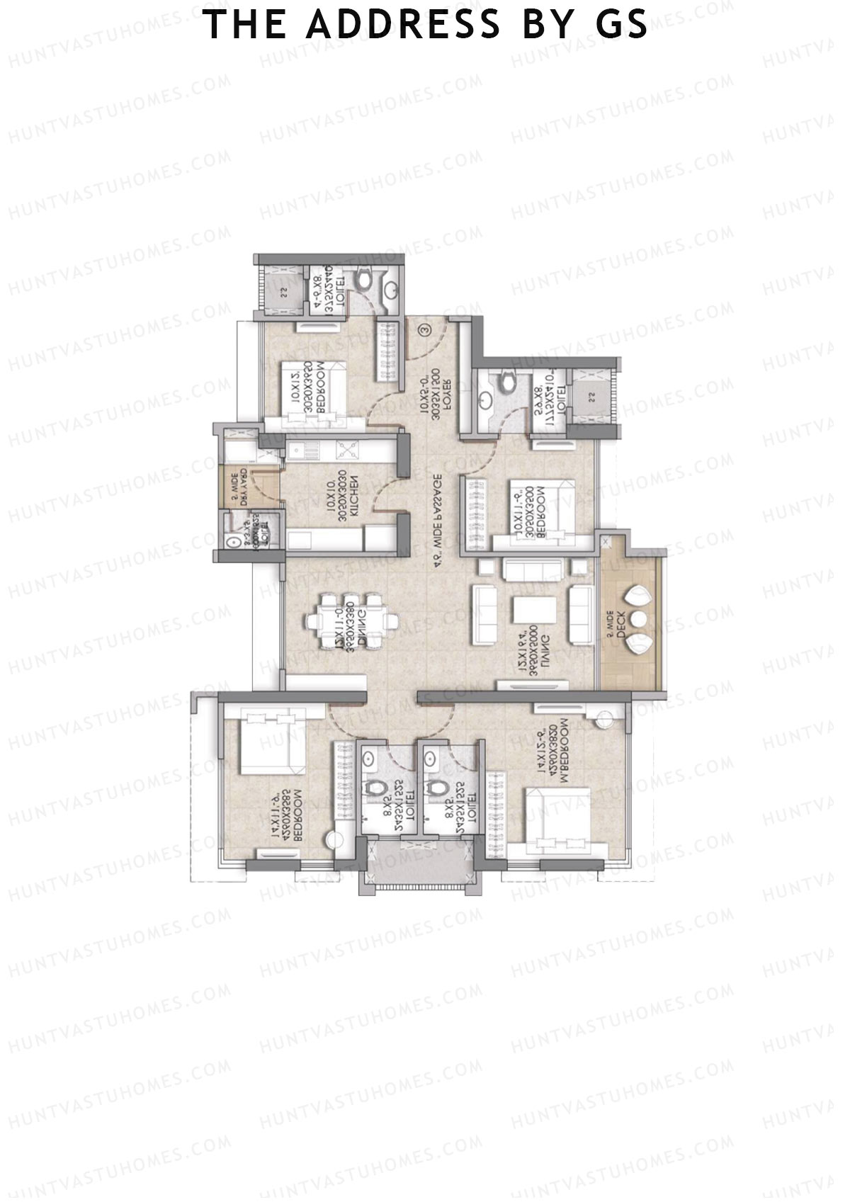 The Address By GS Tower C Unit 6 Floor Plan