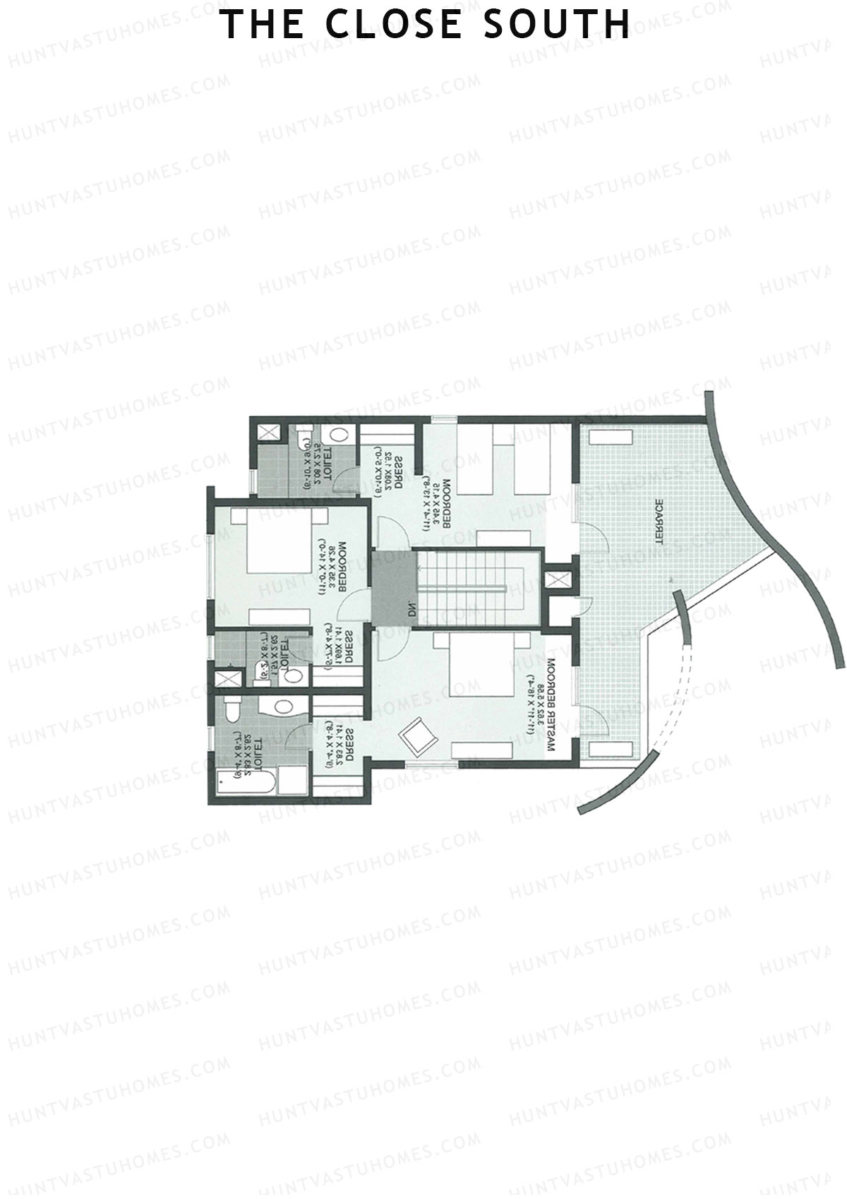 The Close South Tower S14 Unit 1 Type Town House 1 Floor Plan
