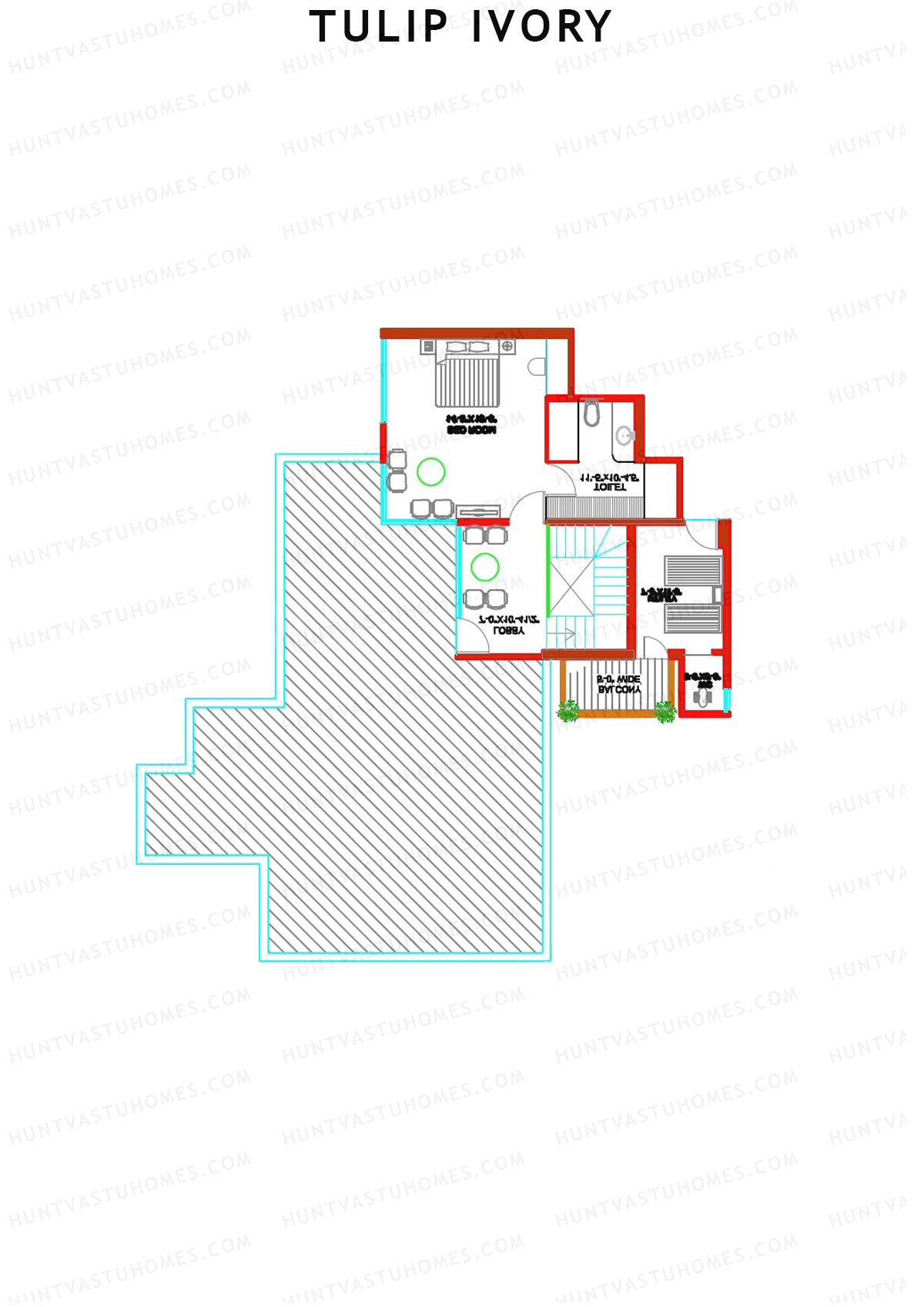 Tulip Ivory Tower B Unit 4 Floor Plan
