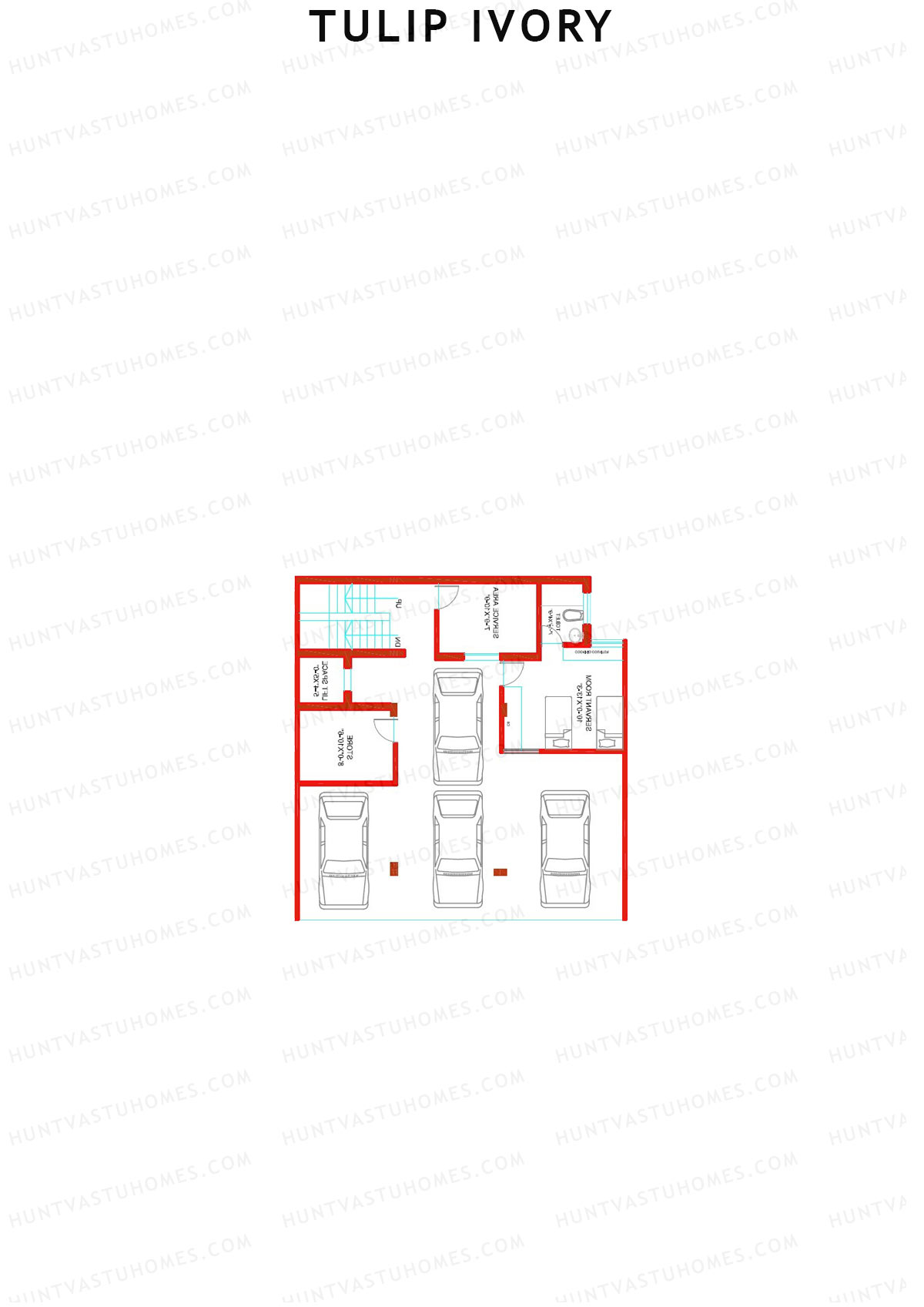 Tulip Ivory Villas 1-16 Unit 36 (Villa) Floor Plan