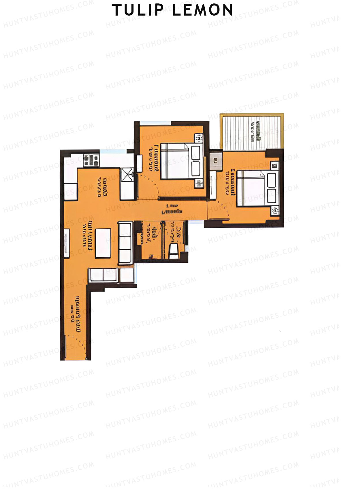 Tulip Lemon Tower A1 Unit 6 (Type A) Floor Plan