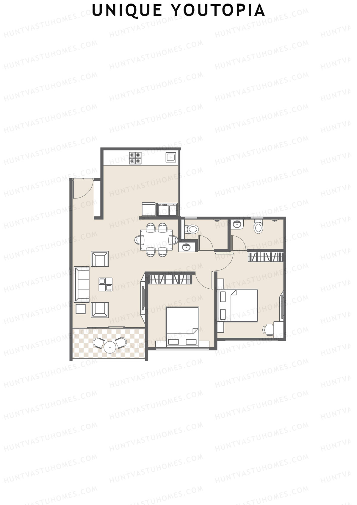 Unique Youtopia Wing A10 Unit 4 Floor Plan