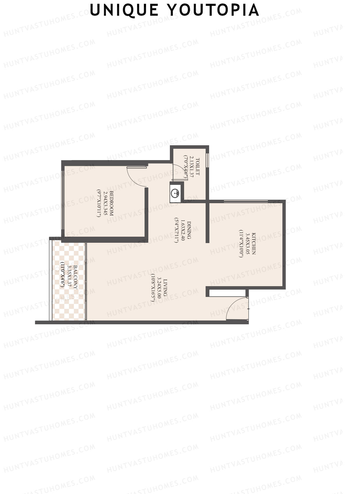 Unique Youtopia Wing A1 Unit 5 Floor Plan