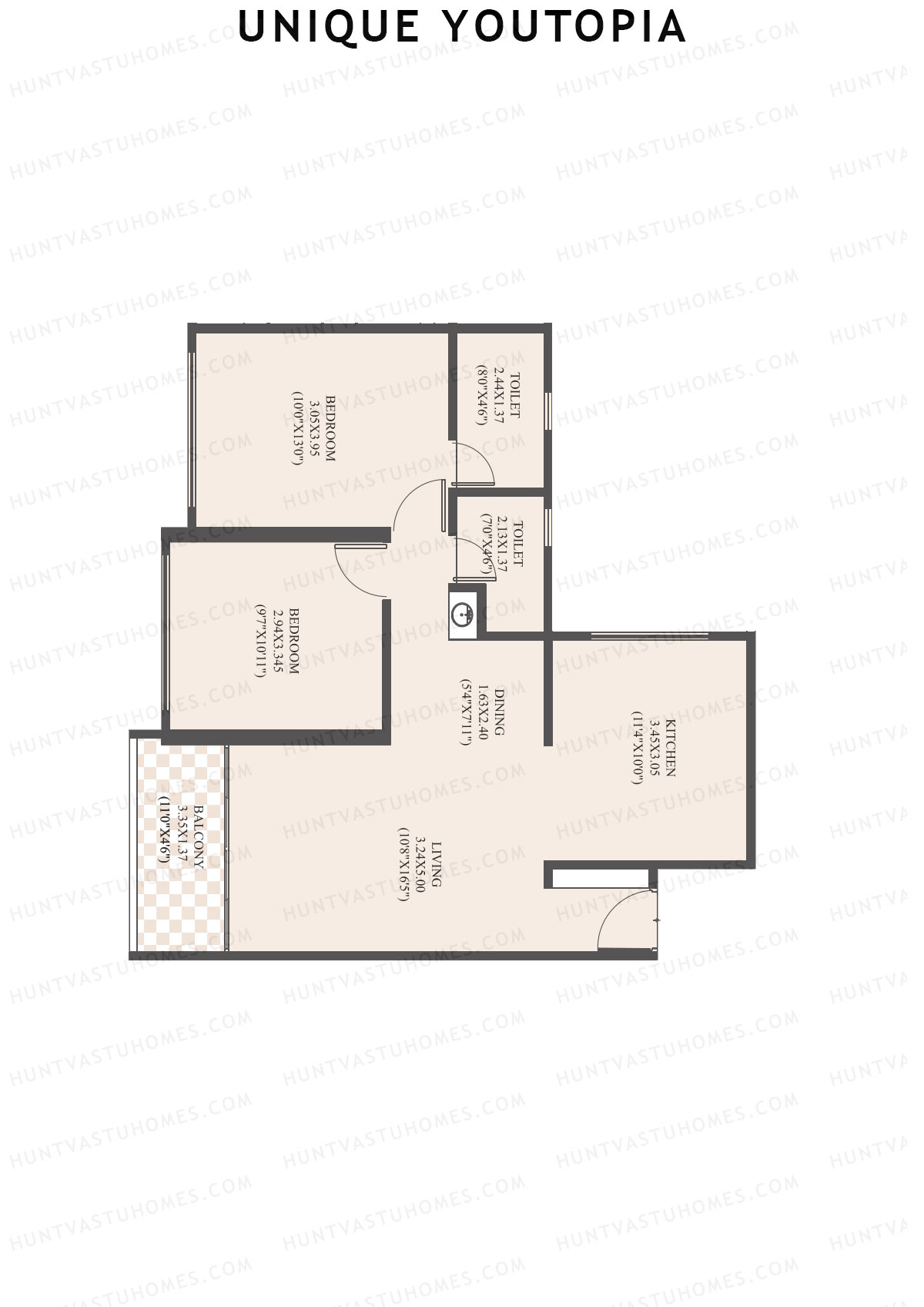 Unique Youtopia Wing A1 Unit 5 Floor Plan