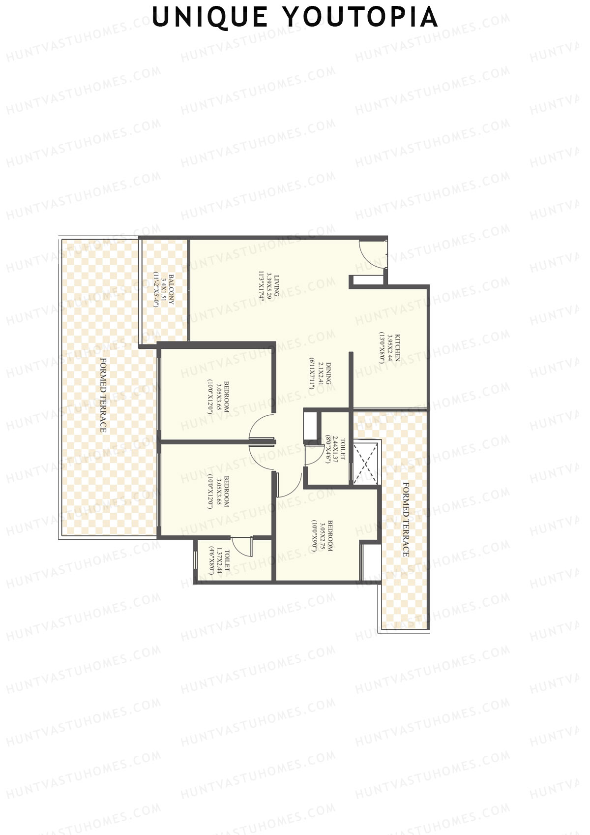 Unique Youtopia Wing A2 Unit 5 Floor Plan