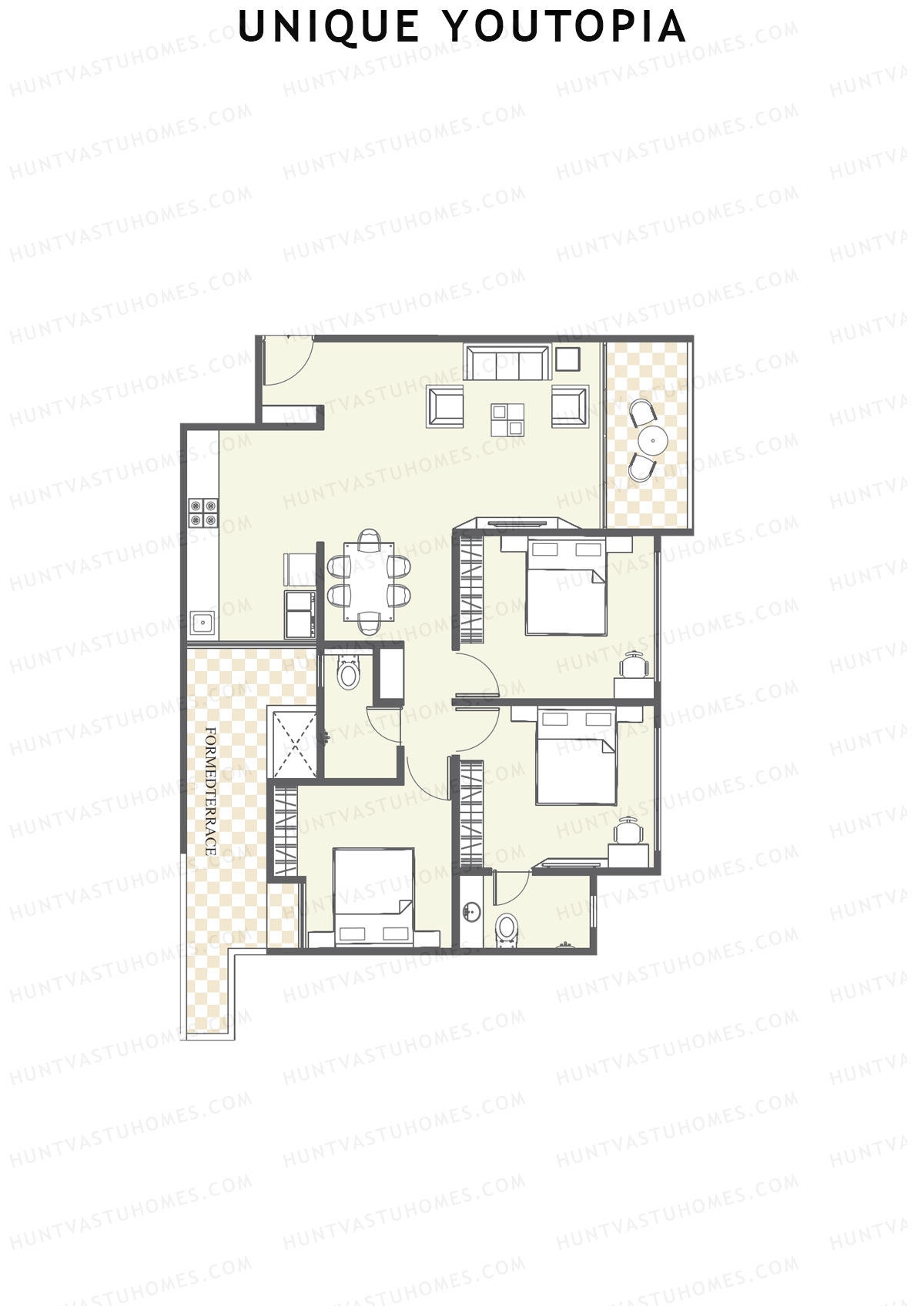 Unique Youtopia Wing A5 Unit 2 Floor Plan